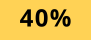 Sale label 40%