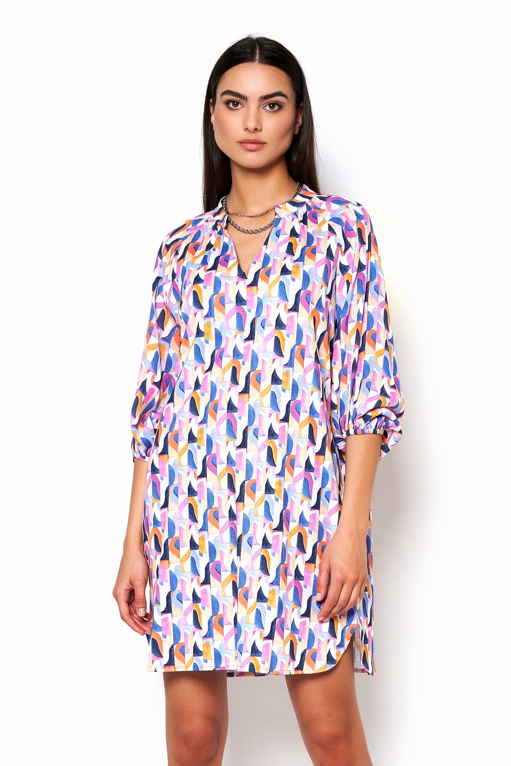 Desoto Jurk Multicolor maat 36 Nelly multicolor