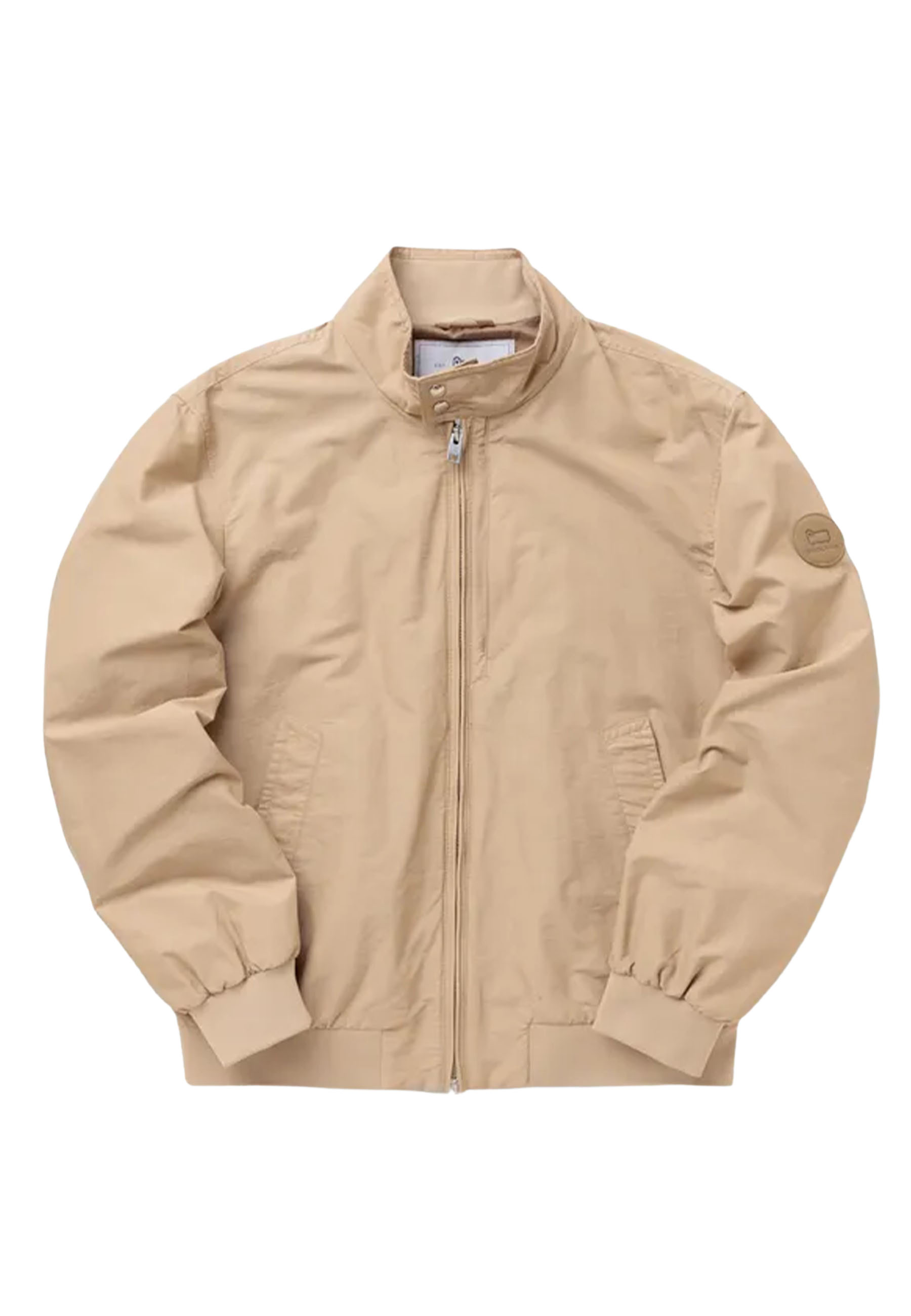 Woolrich Cruiser eco bomber bomberjacks zand Heren maat S