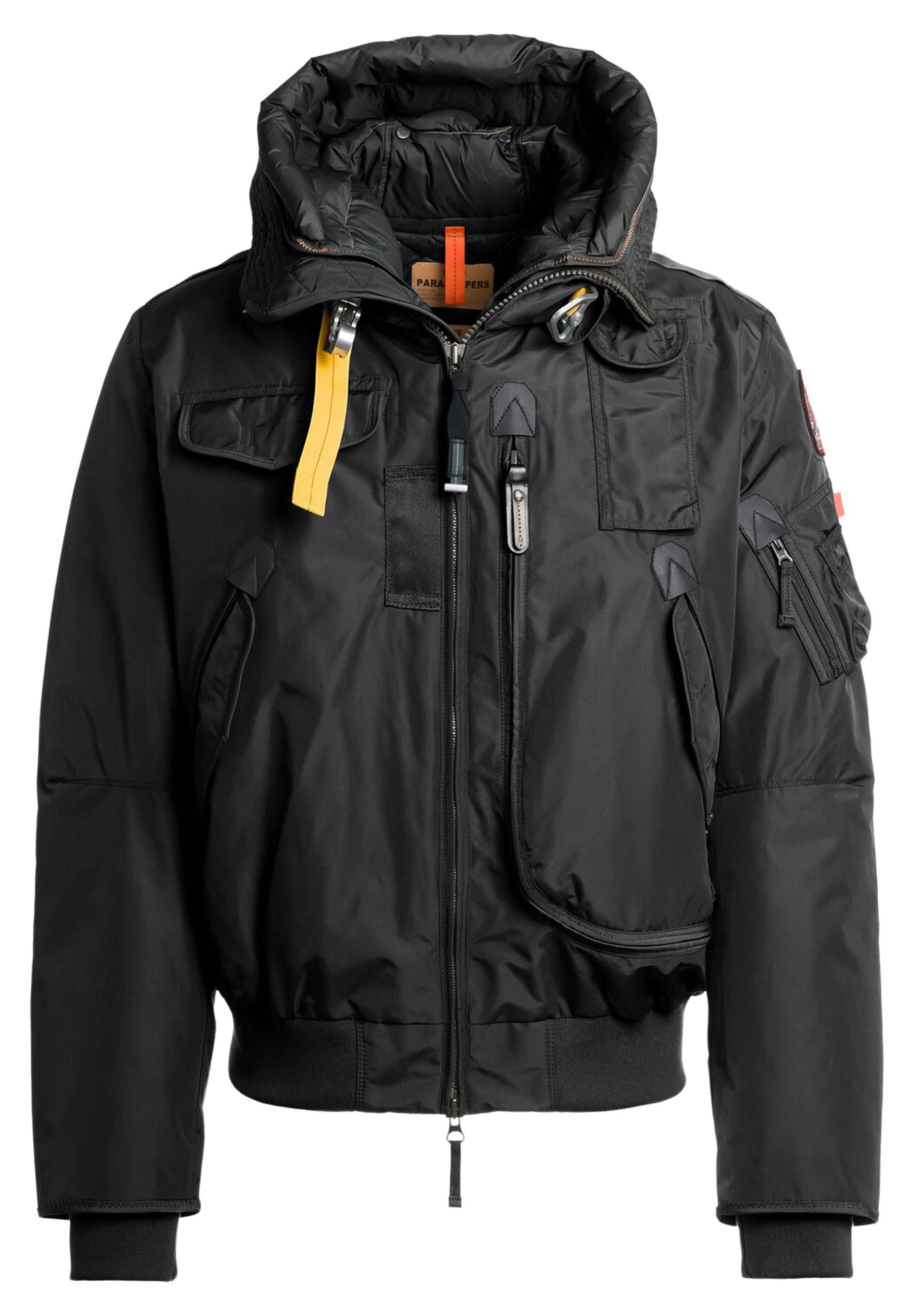 Parajumpers Jas Zwart Polyamide / Nylon maat XL Gobi bomberjacks zwart