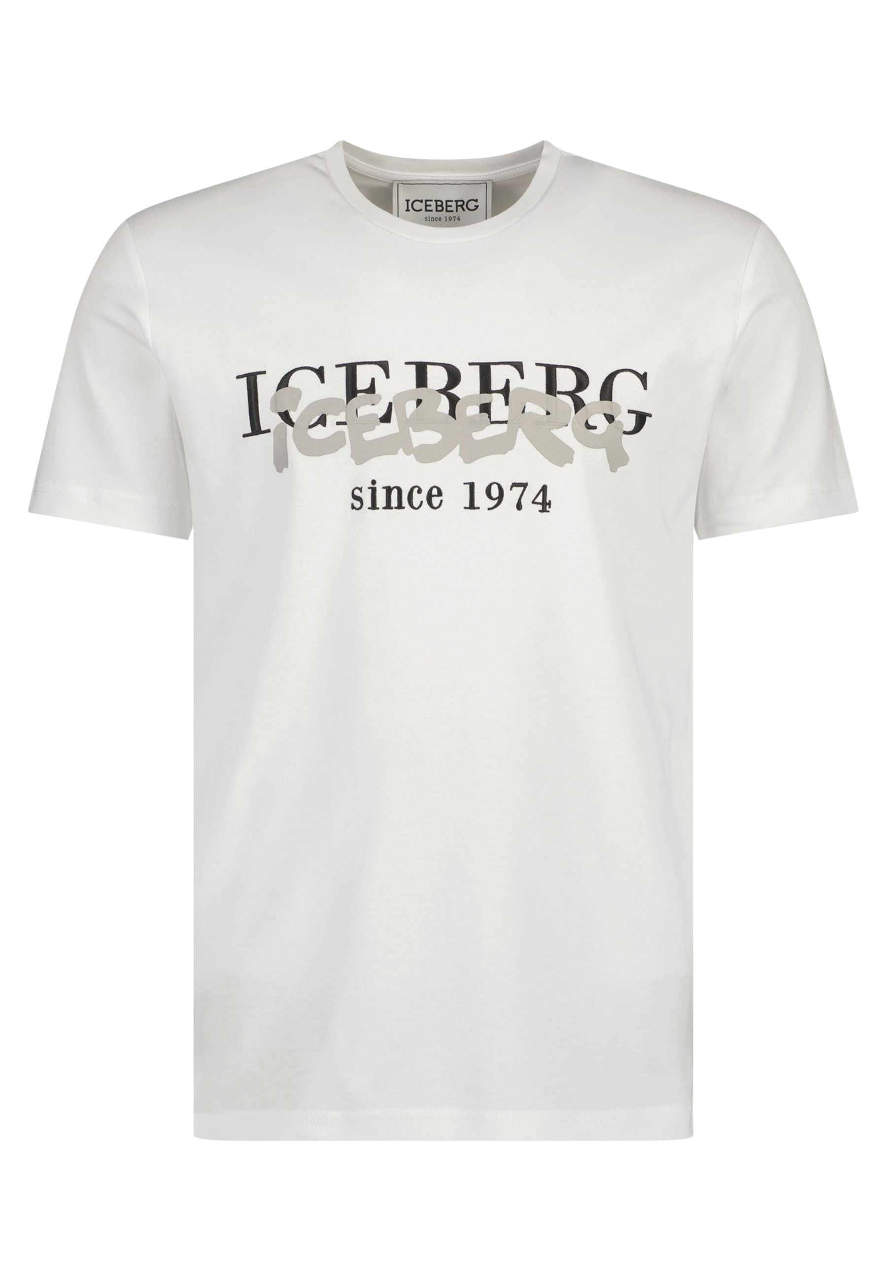 Iceberg t-shirts ecru Heren maat XL