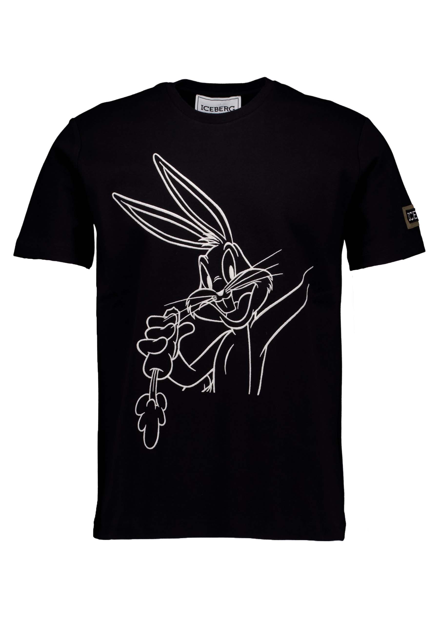 Iceberg t-shirts zwart Heren maat M