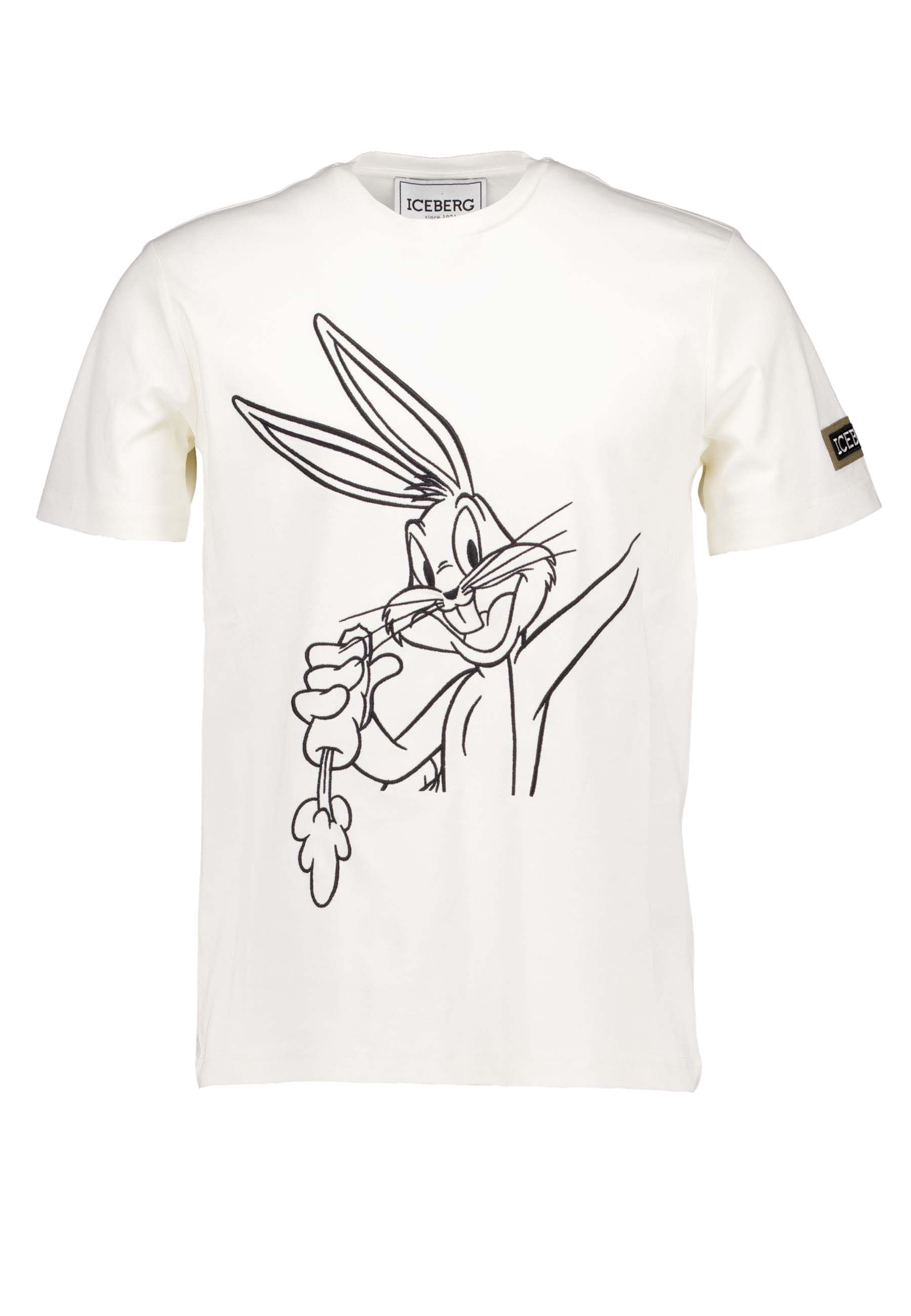 Iceberg t-shirts ecru Heren maat S