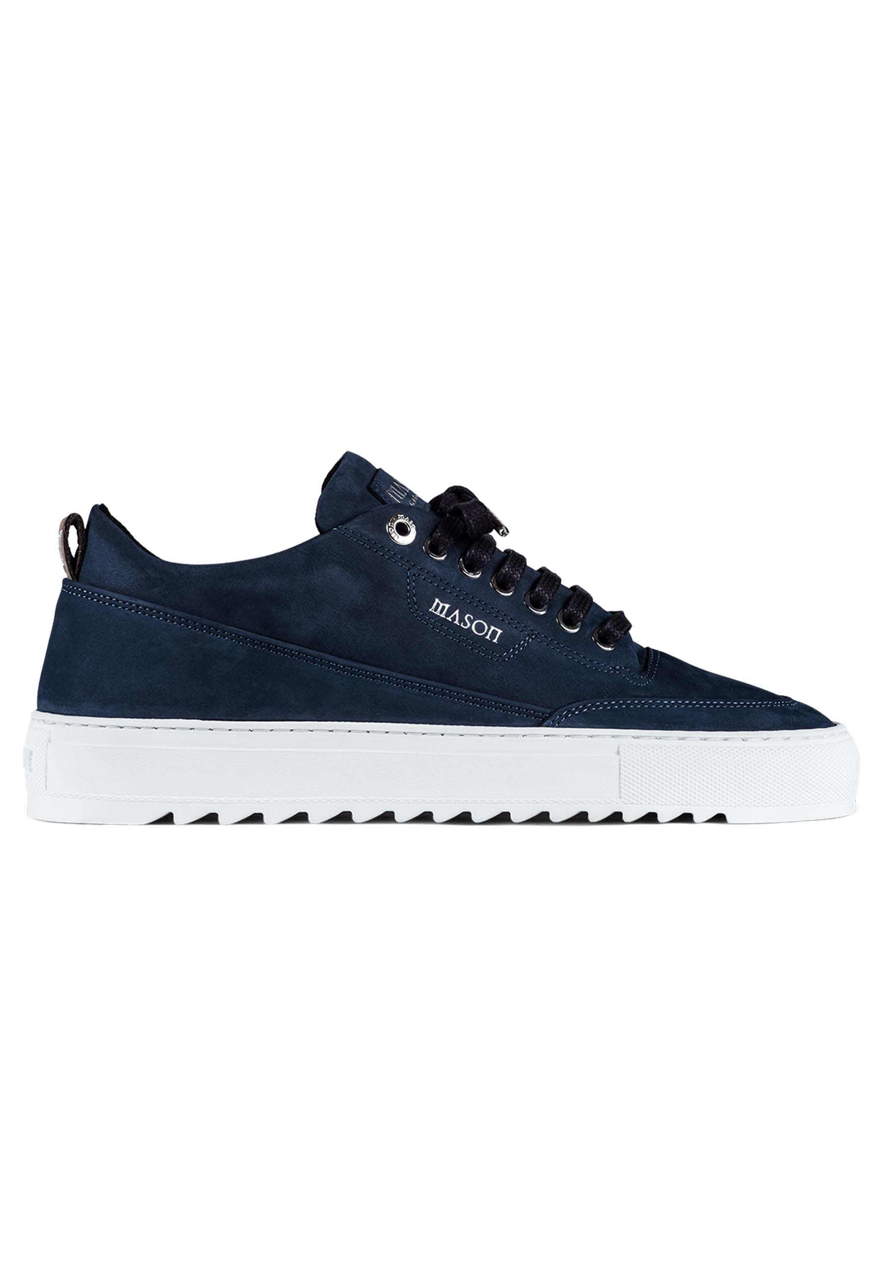 Mason Garments Torino nabuk sneakers donkerblauw Heren maat 45