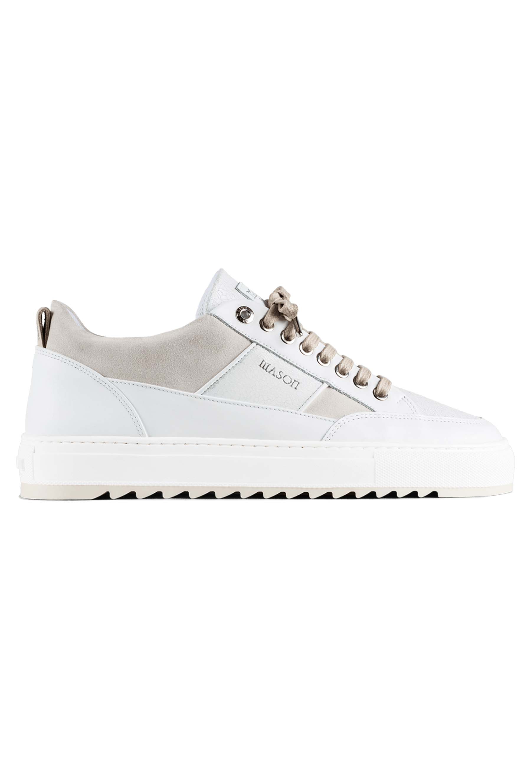 Mason Garments Tia crepa sneakers wit Heren maat 44