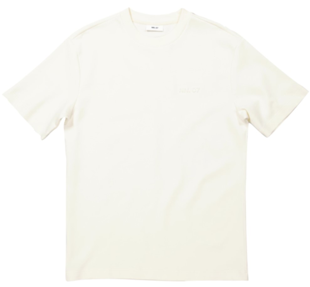 No Nationality t-shirts ecru Heren maat M