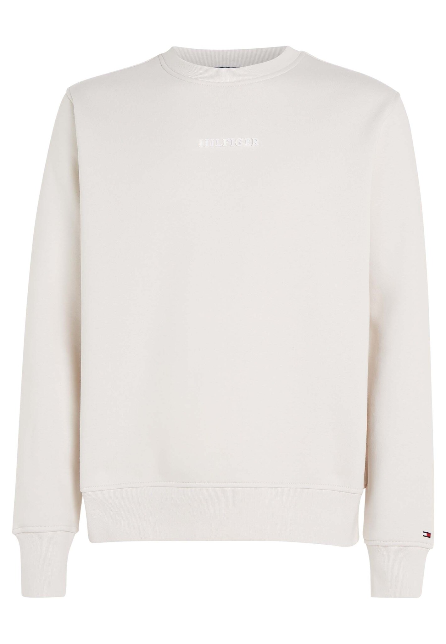 Tommy Hilfiger Sweater Ecru Heren maat L