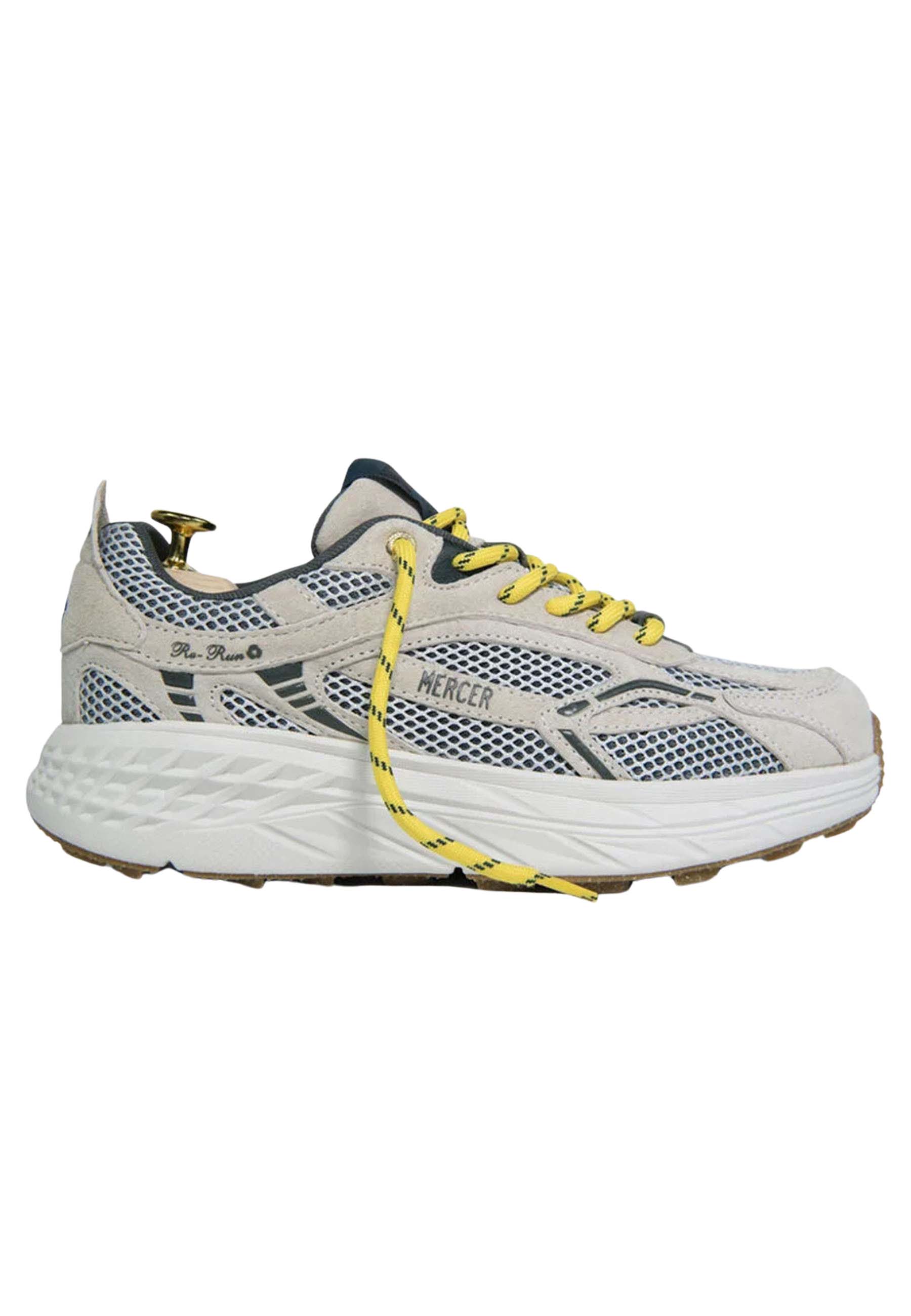 Mercer The re-run max nubuck sneakers lichtgrijs Unisex maat 42