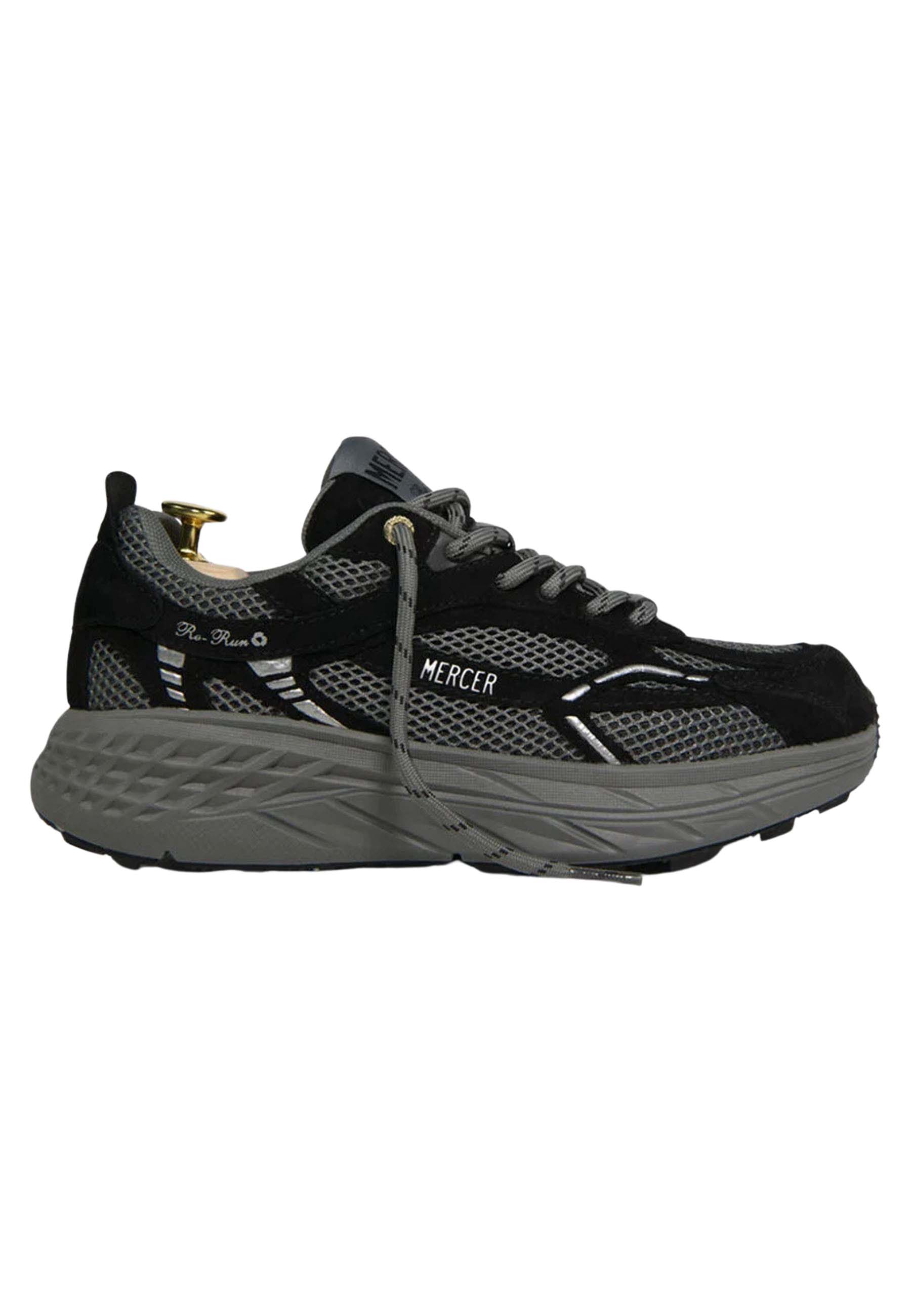 Mercer The re-run max nubuck sneakers zwart Unisex maat 40