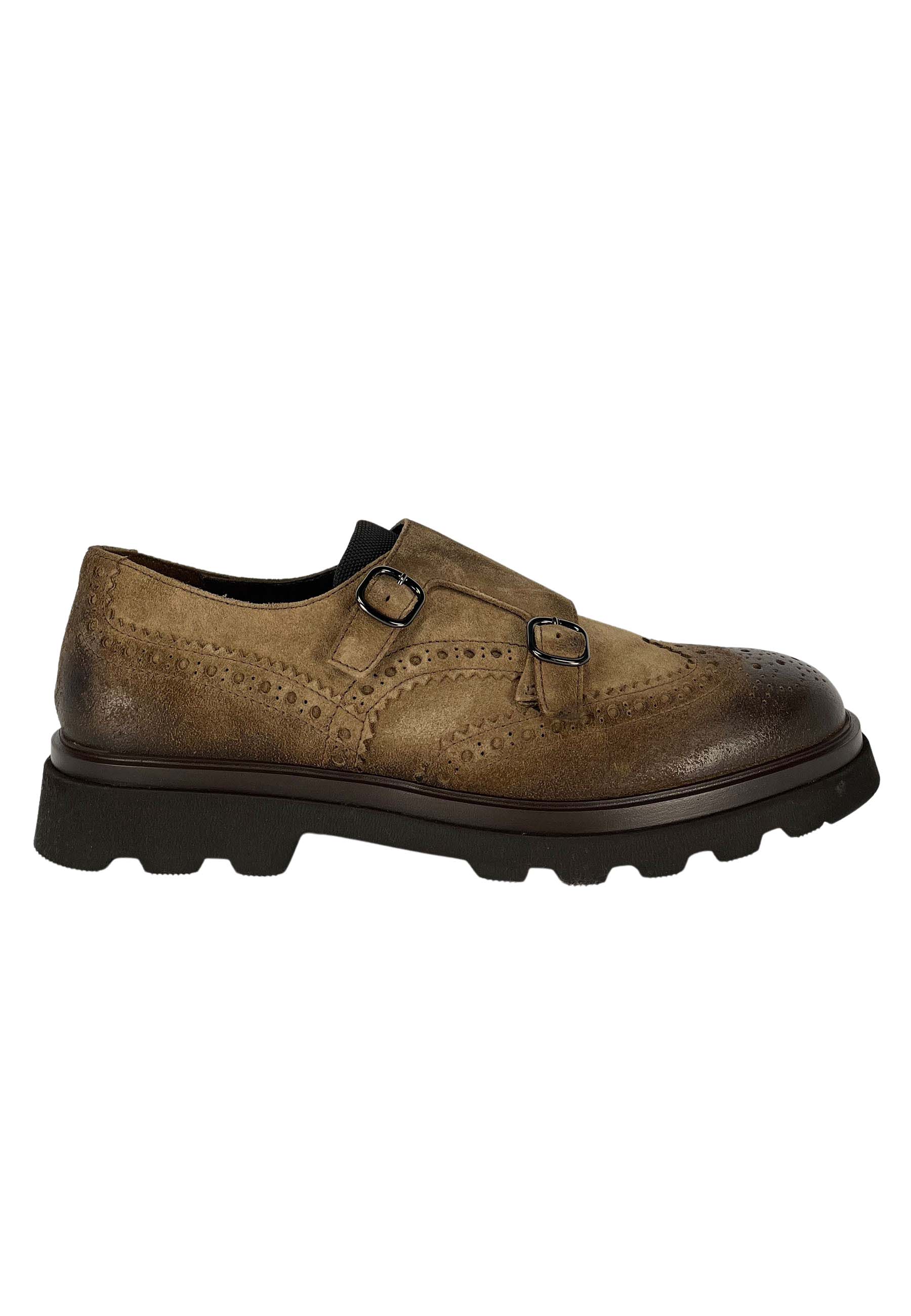Doucals gespschoenen bruin Heren maat 43