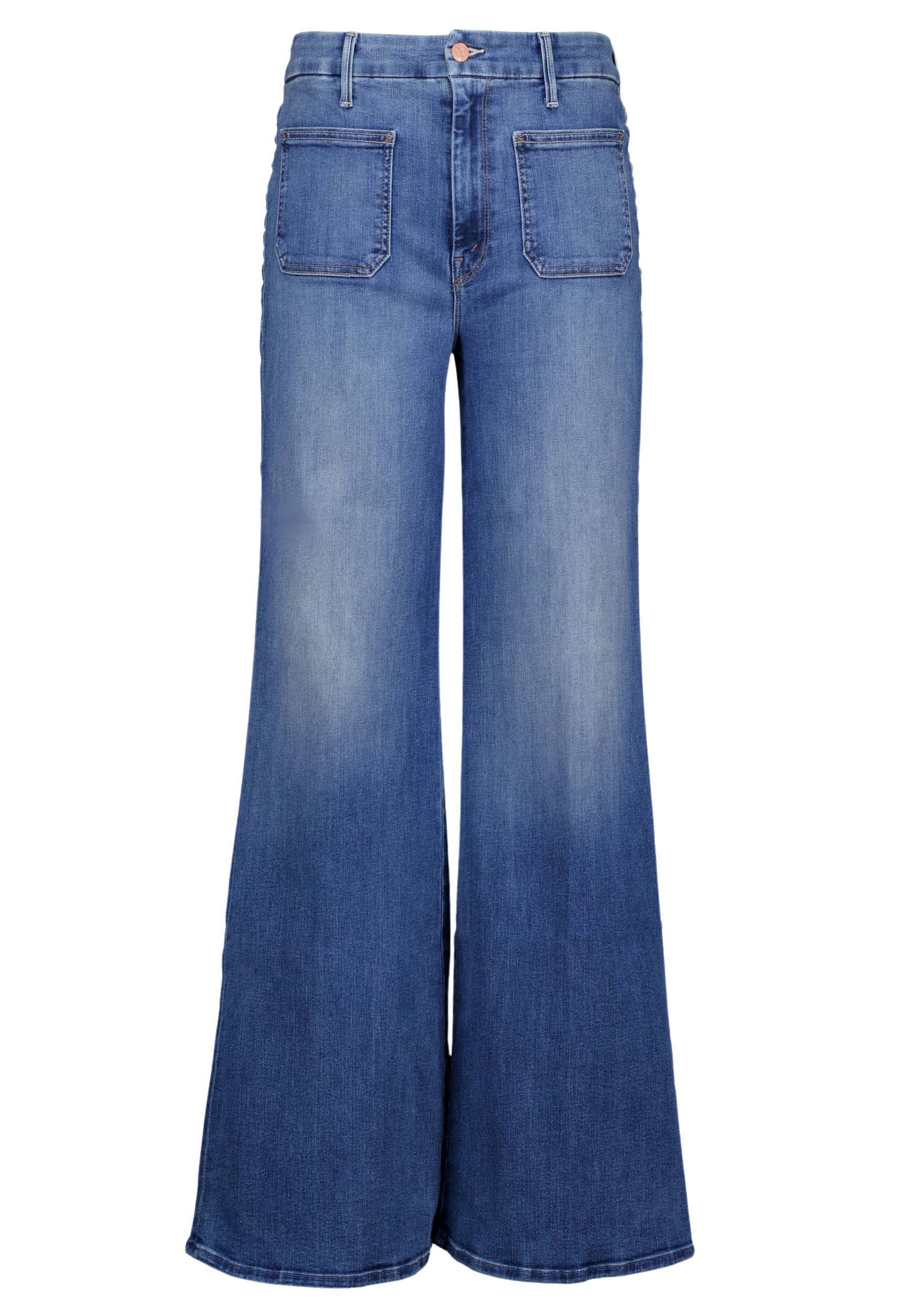 Mother flared jeans blauw Dames maat 29