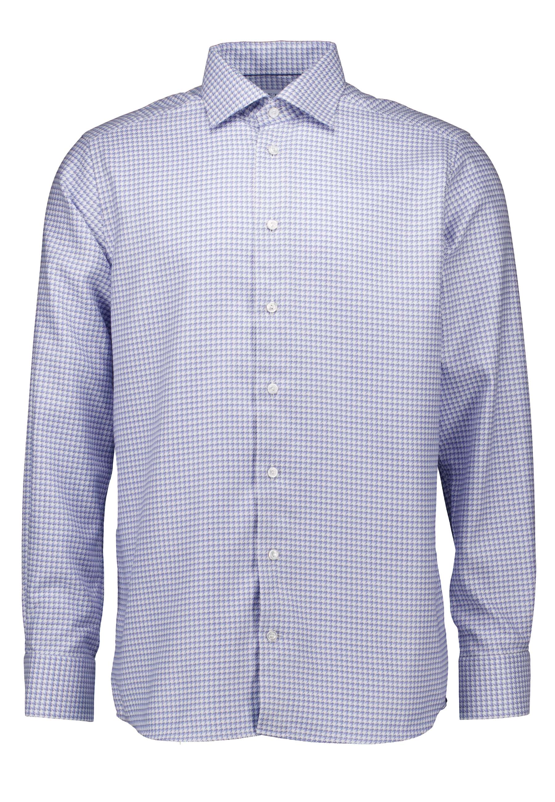 Eton lange mouw overhemden blauw Heren maat 46