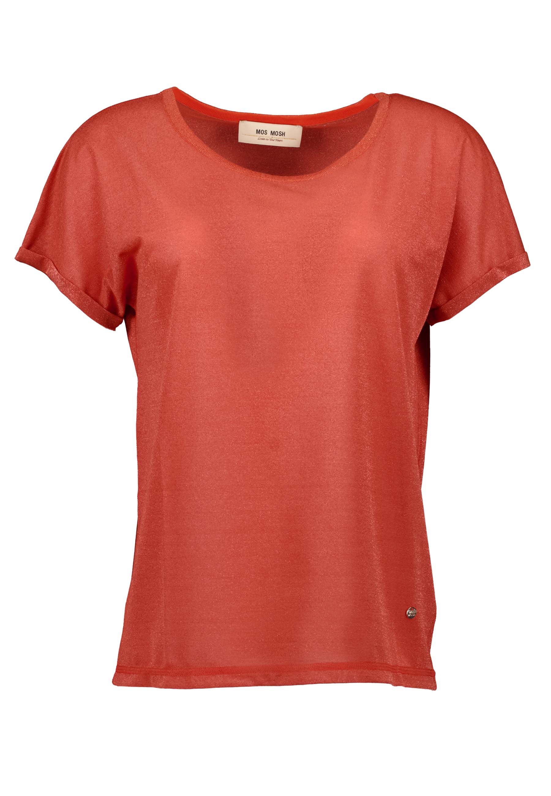 Mos Mosh Kay t-shirts oranje Dames maat L