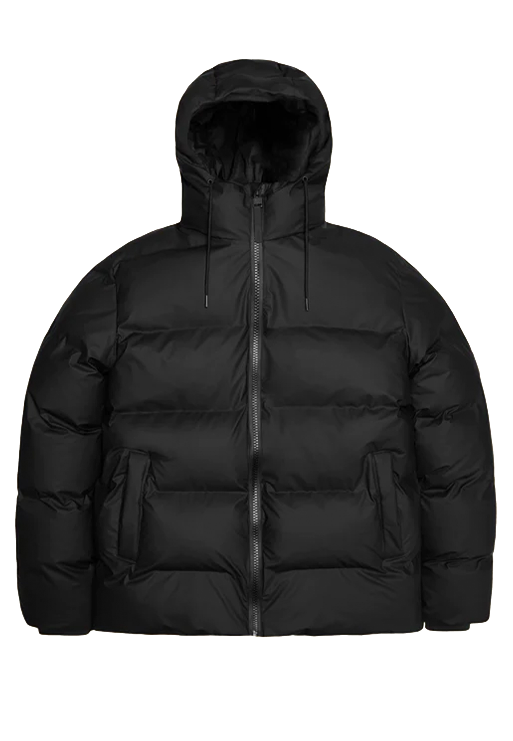 Rains puffer jassen zwart Heren maat M