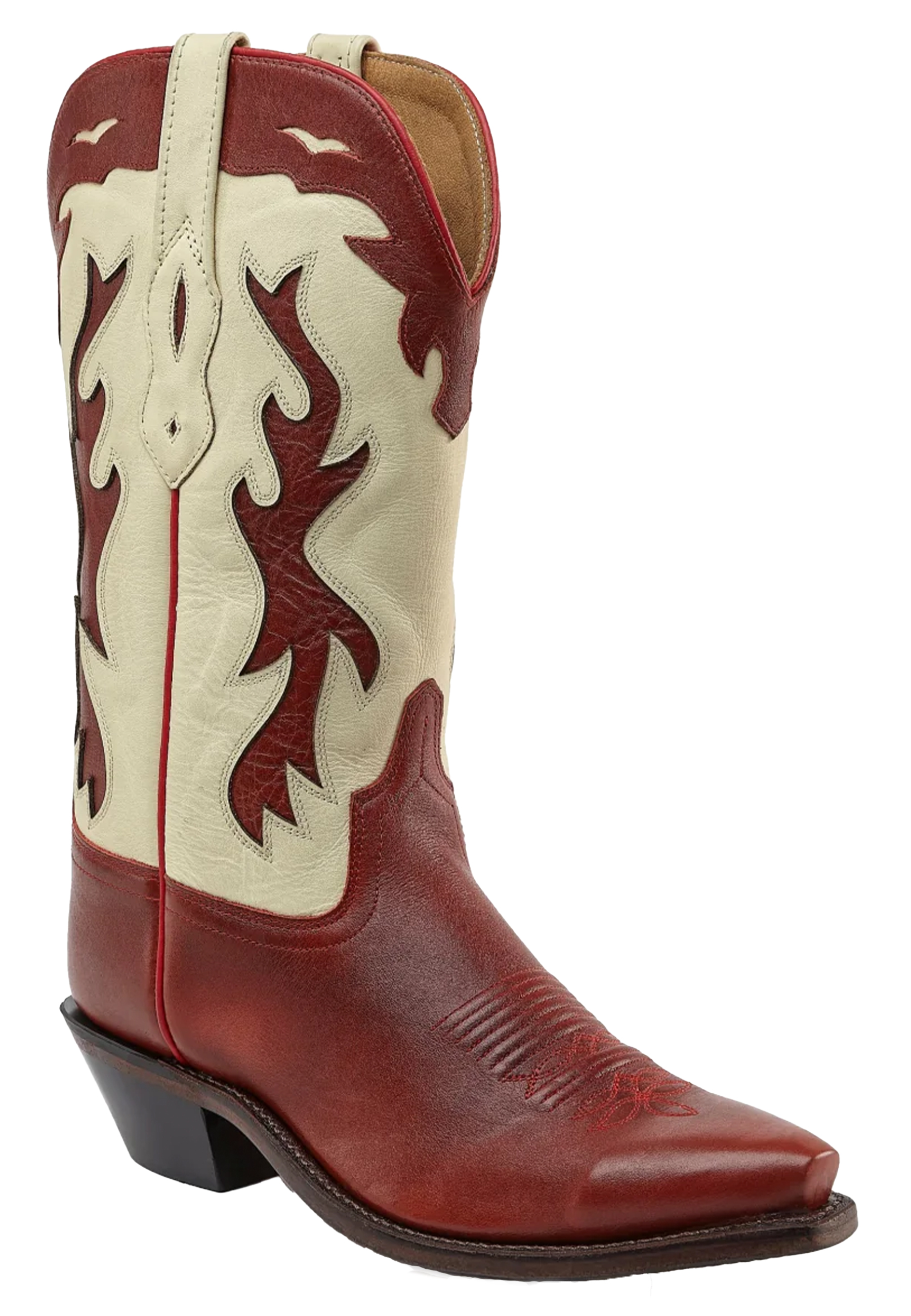 Bootstock Laarzen Rood Leer maat 37 Vegas cowboy laarzen rood