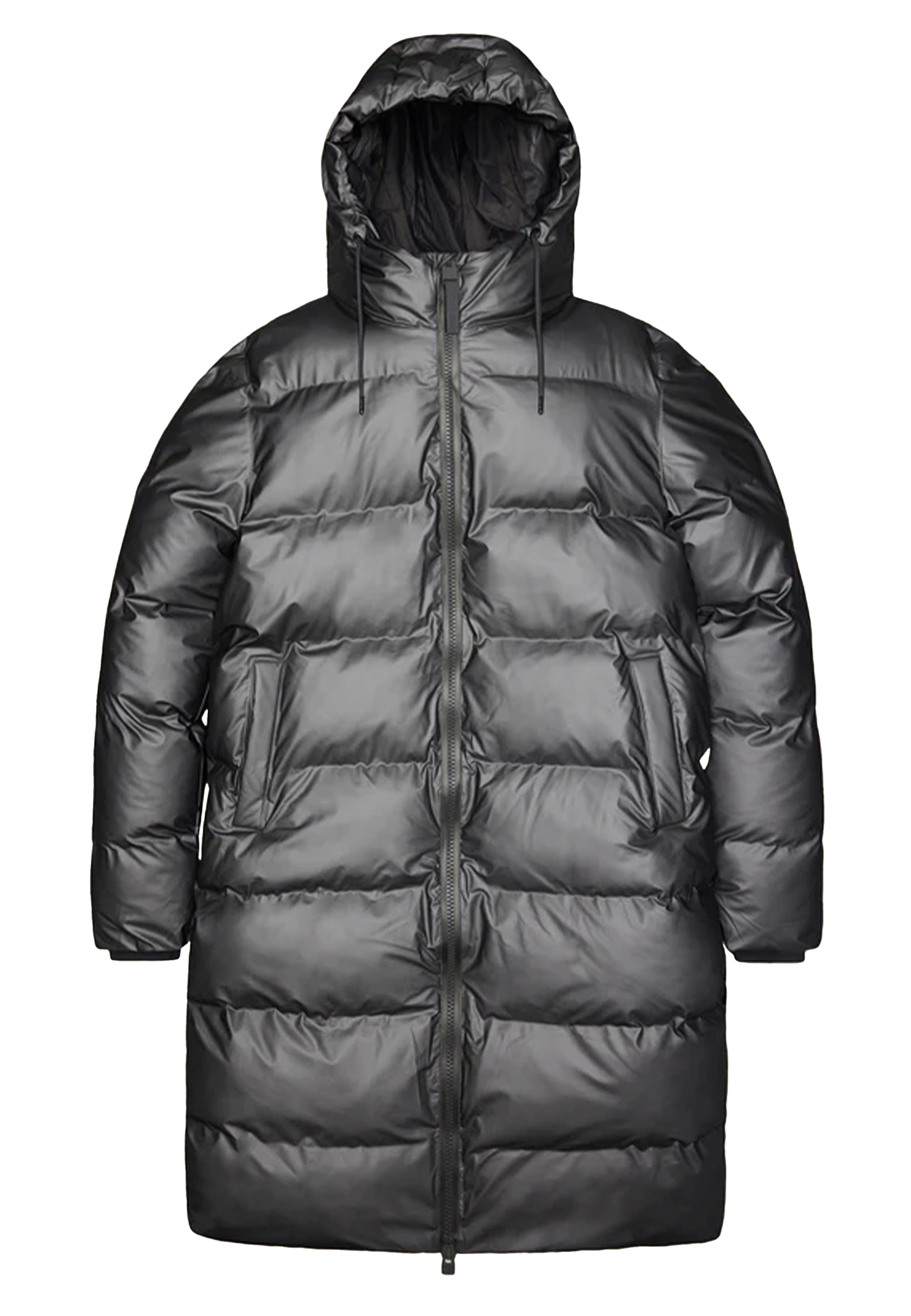 Rains gewatteerde jassen metalic Unisex maat XS