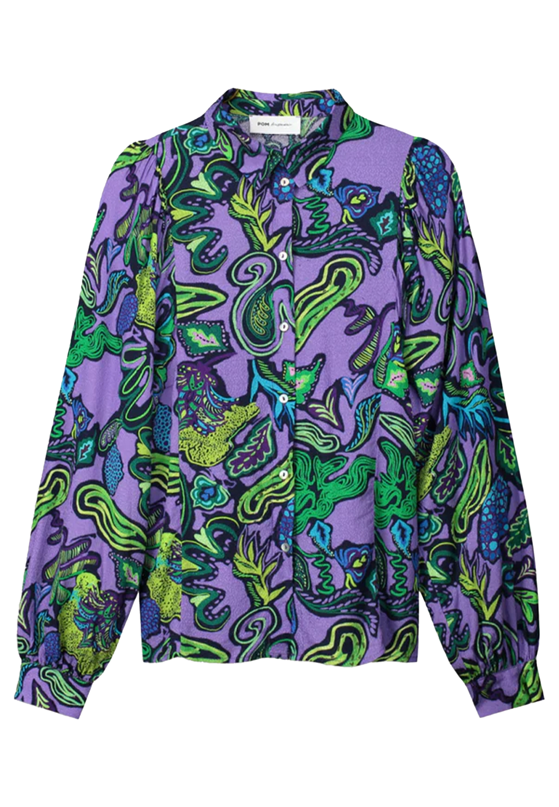 Pom Amsterdam blouses print Dames maat 40