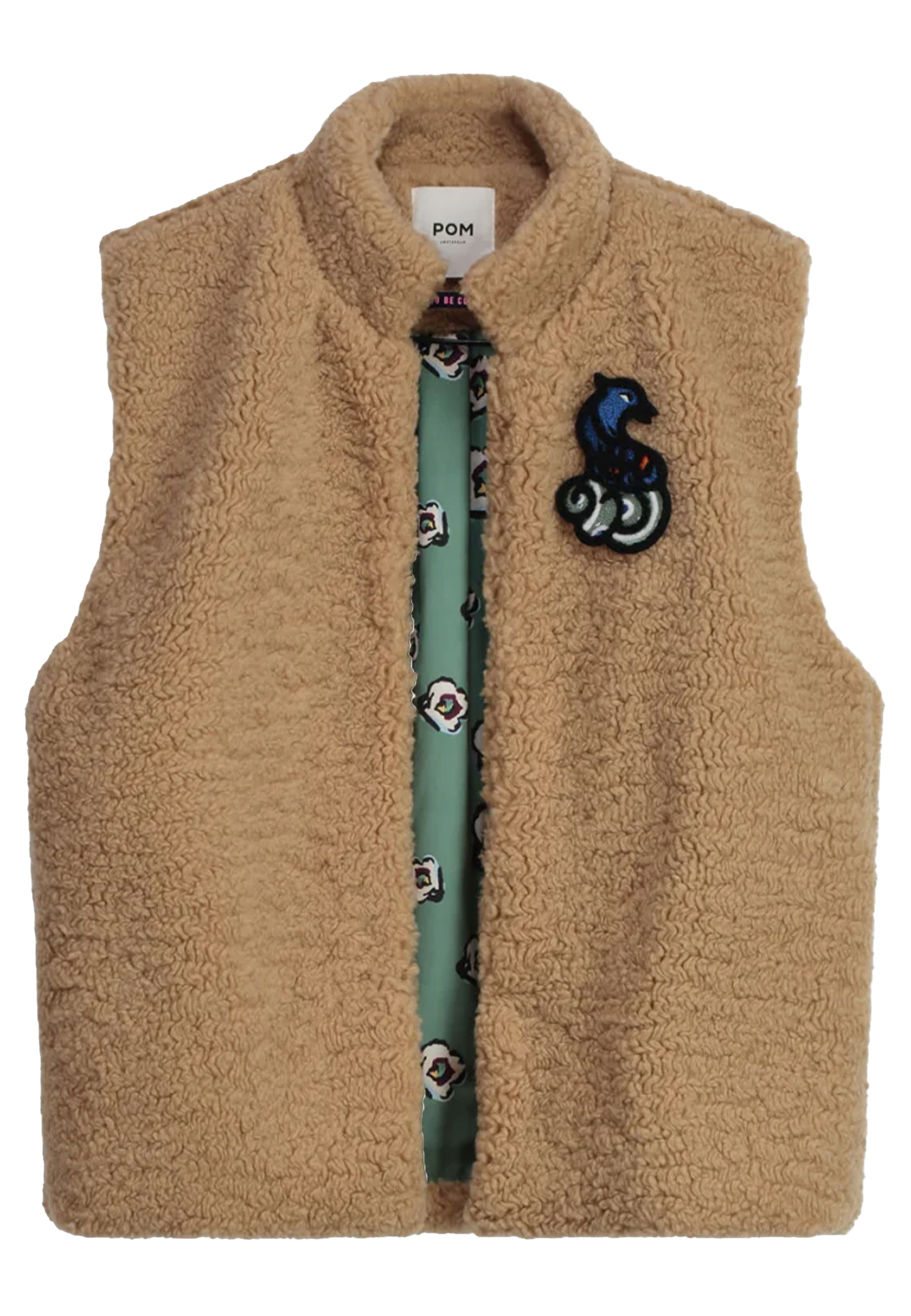 Pom Amsterdam gilets beige Dames maat 38