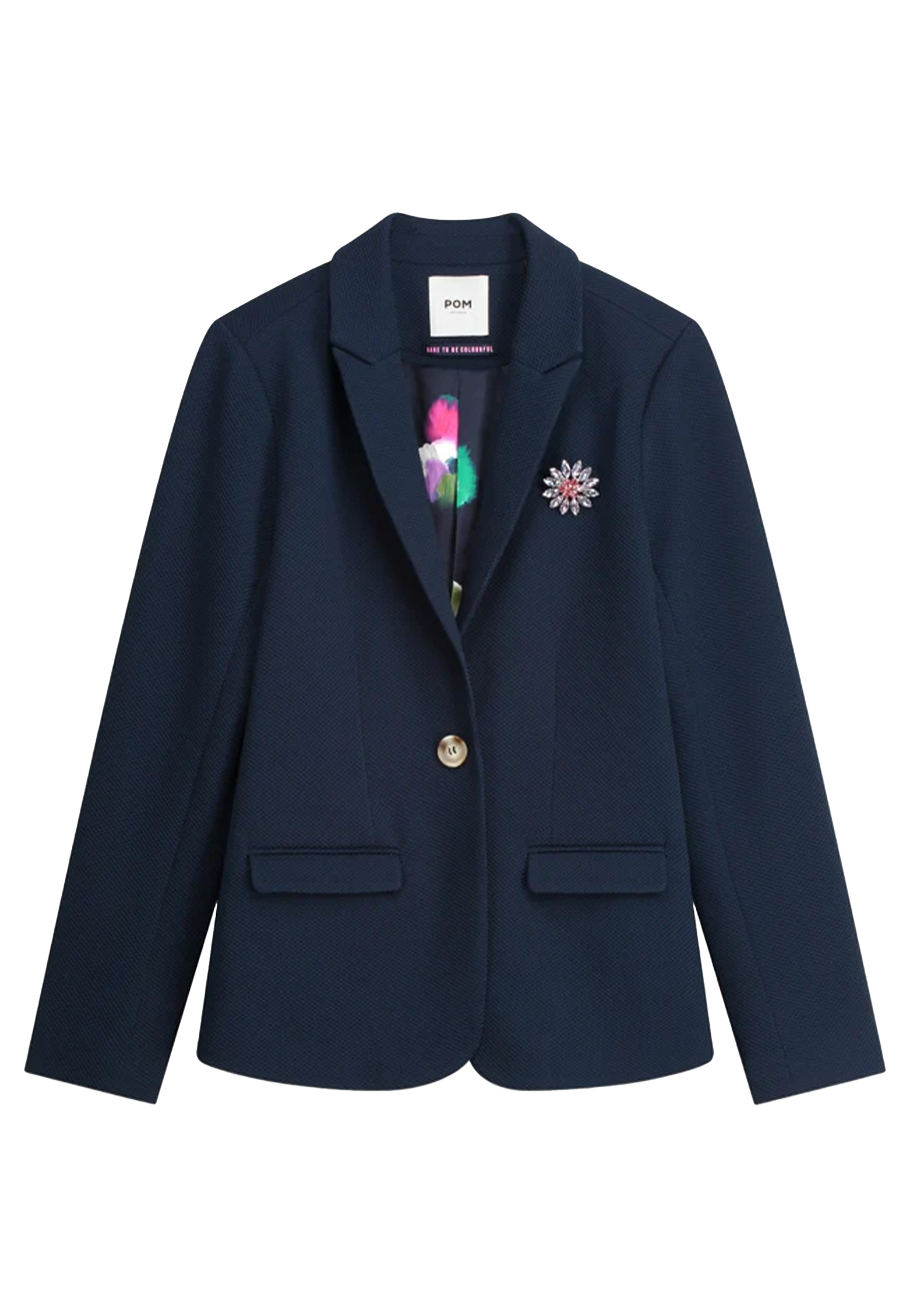 Pom Amsterdam blazers blauw Dames maat 36