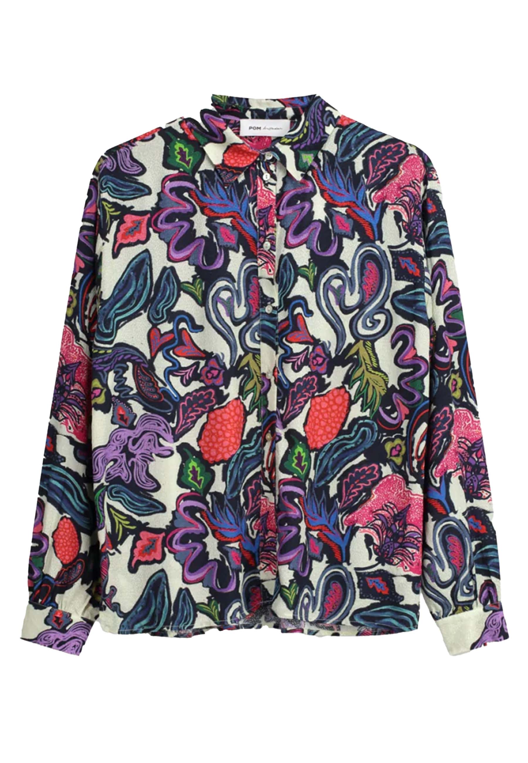 Pom Amsterdam blouses print Dames maat 42