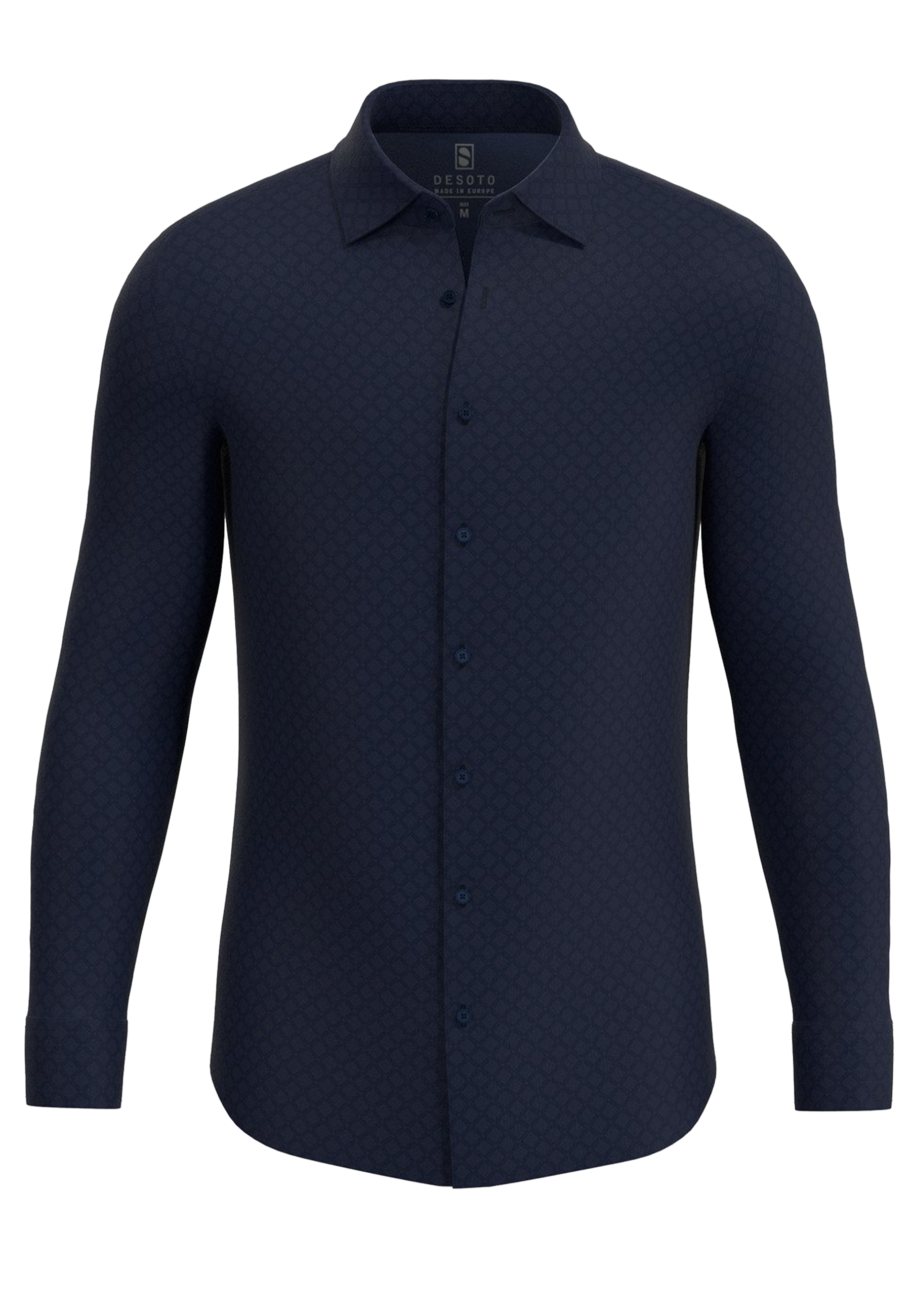 Desoto lange mouw overhemden blauw Heren maat XXXL