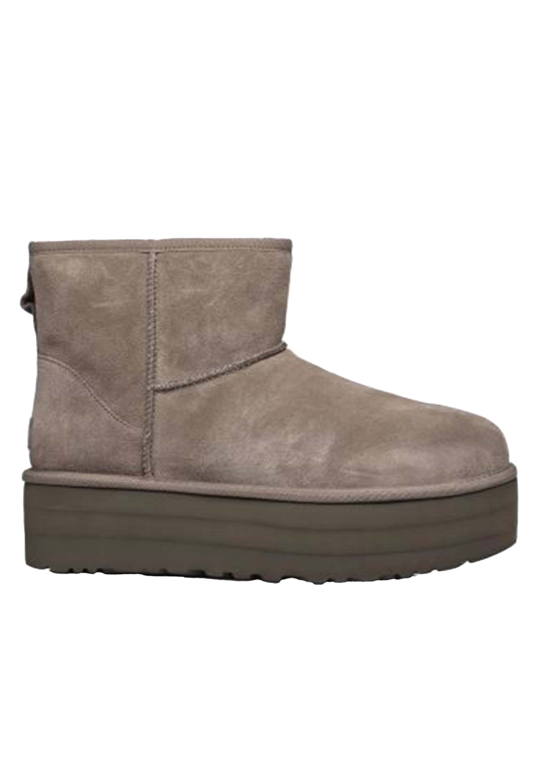 Ugg Classic mini platform boots grijs Dames maat 37