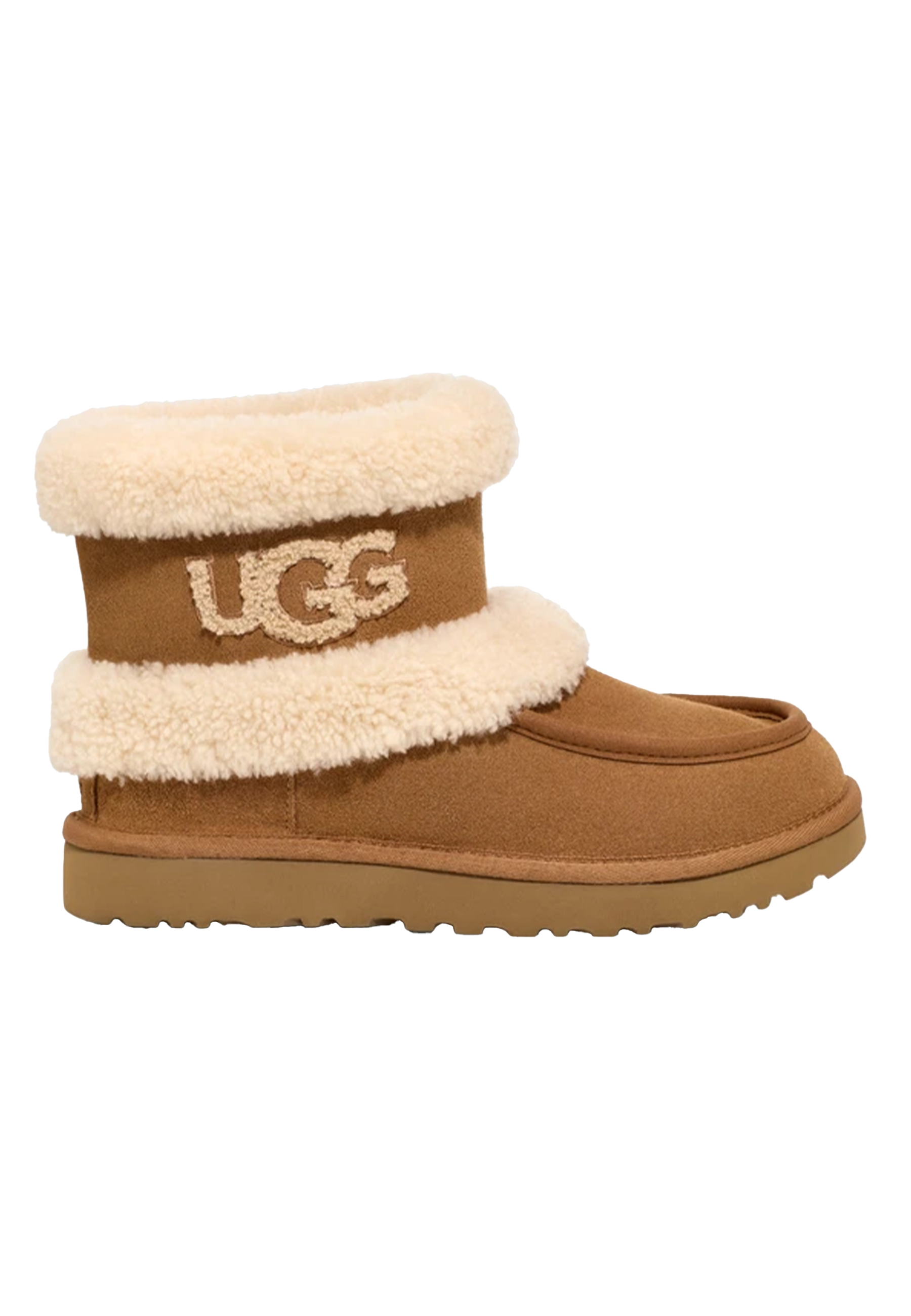 UGG Ultra Mini Ugg Fluff 1145410-CHE, Vrouwen, Bruin, Laarzen,Sneeuw laarzen, maat: 41