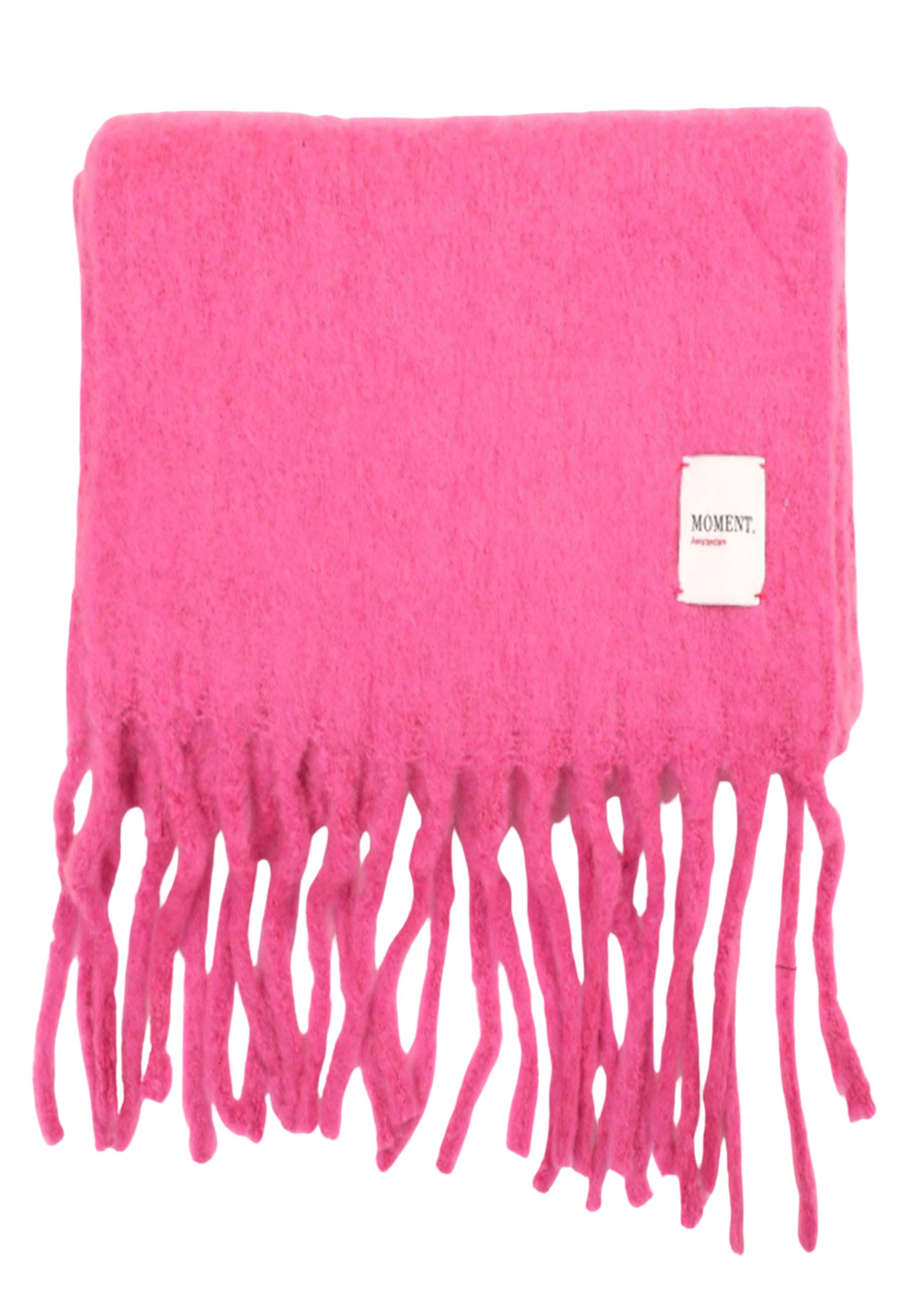 Moment sjaals roze Dames maat ONE SIZE