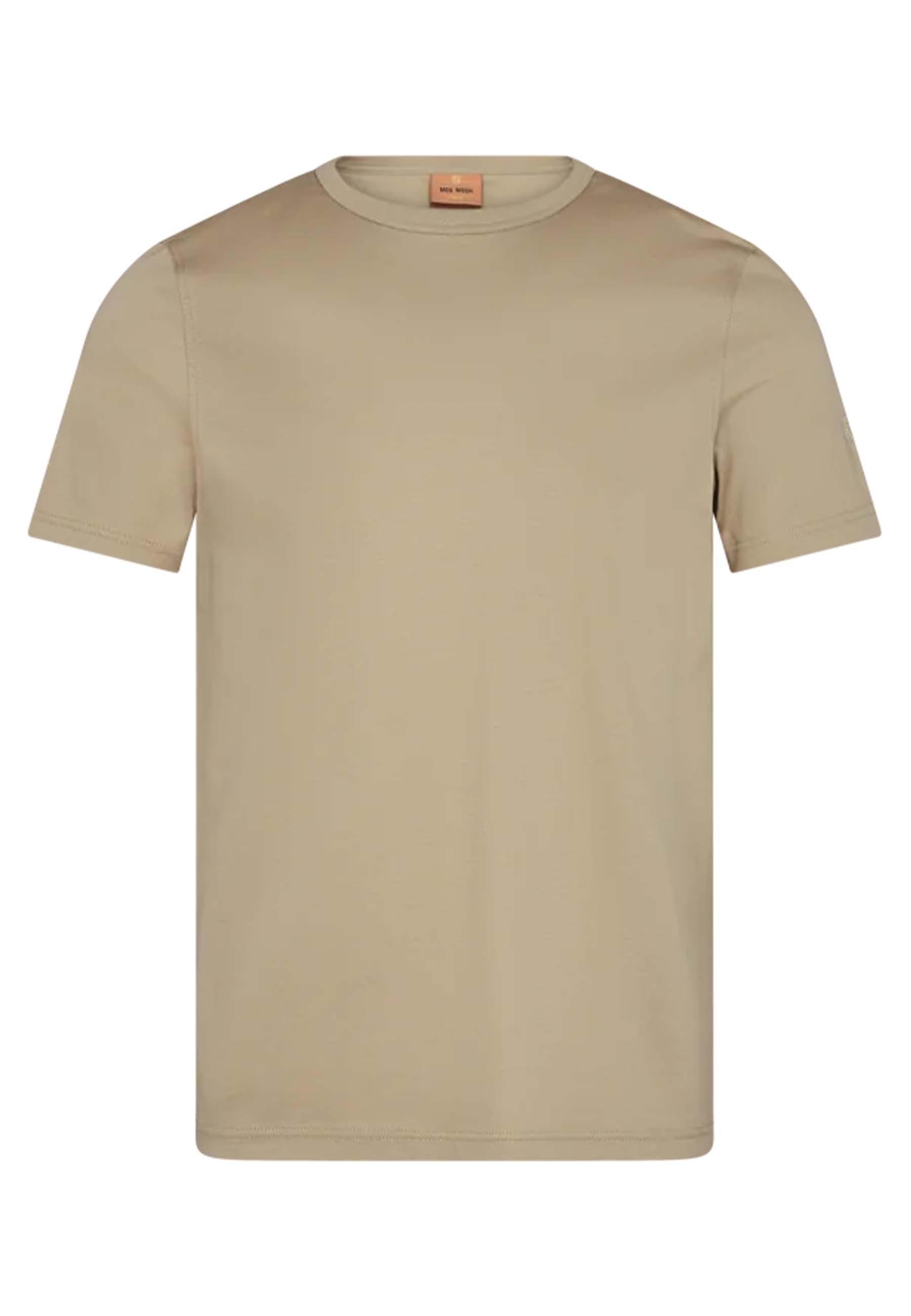 Mos Mosh Perry t-shirts beige Heren maat L