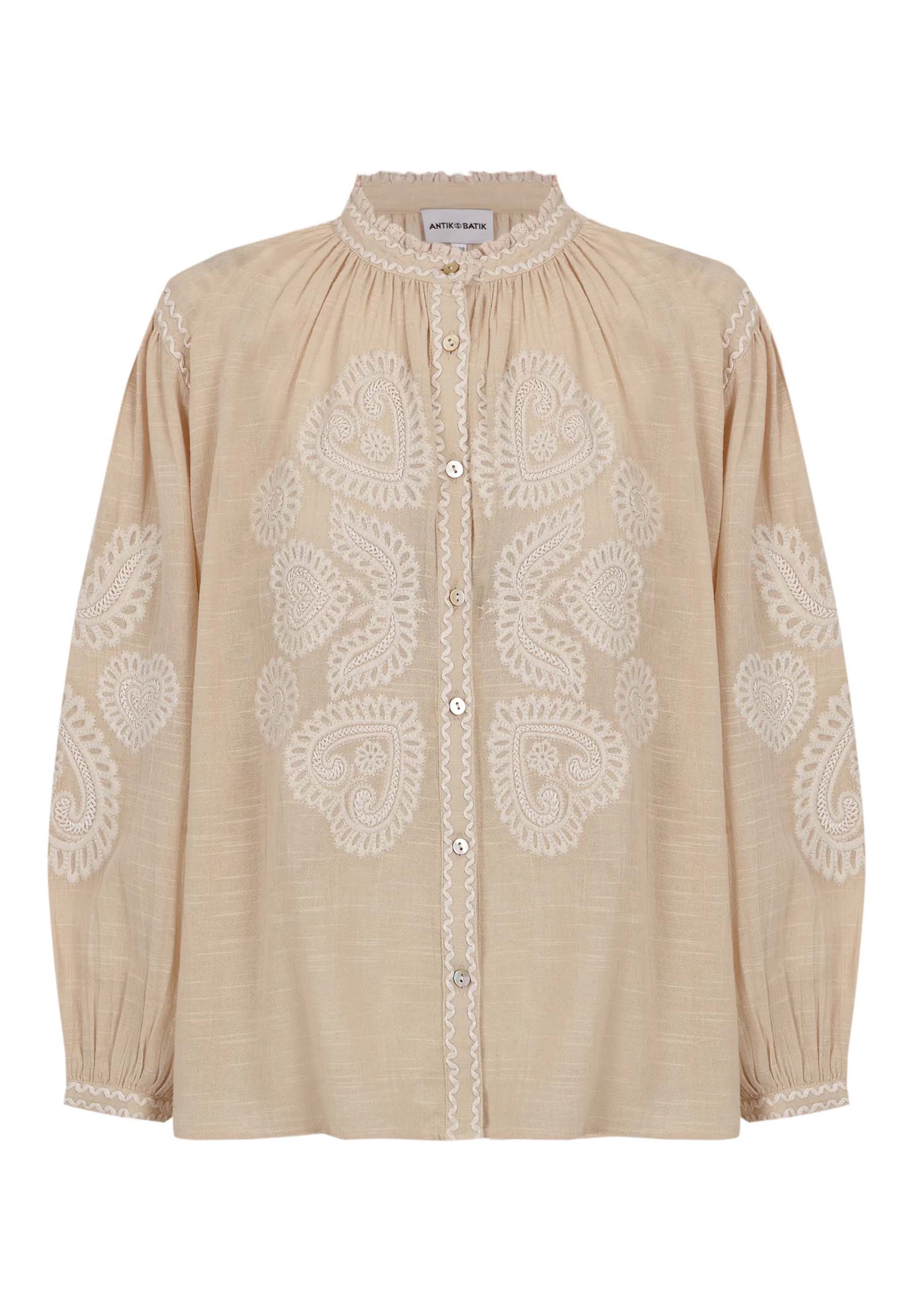 Antik Batik blouses creme Dames maat S