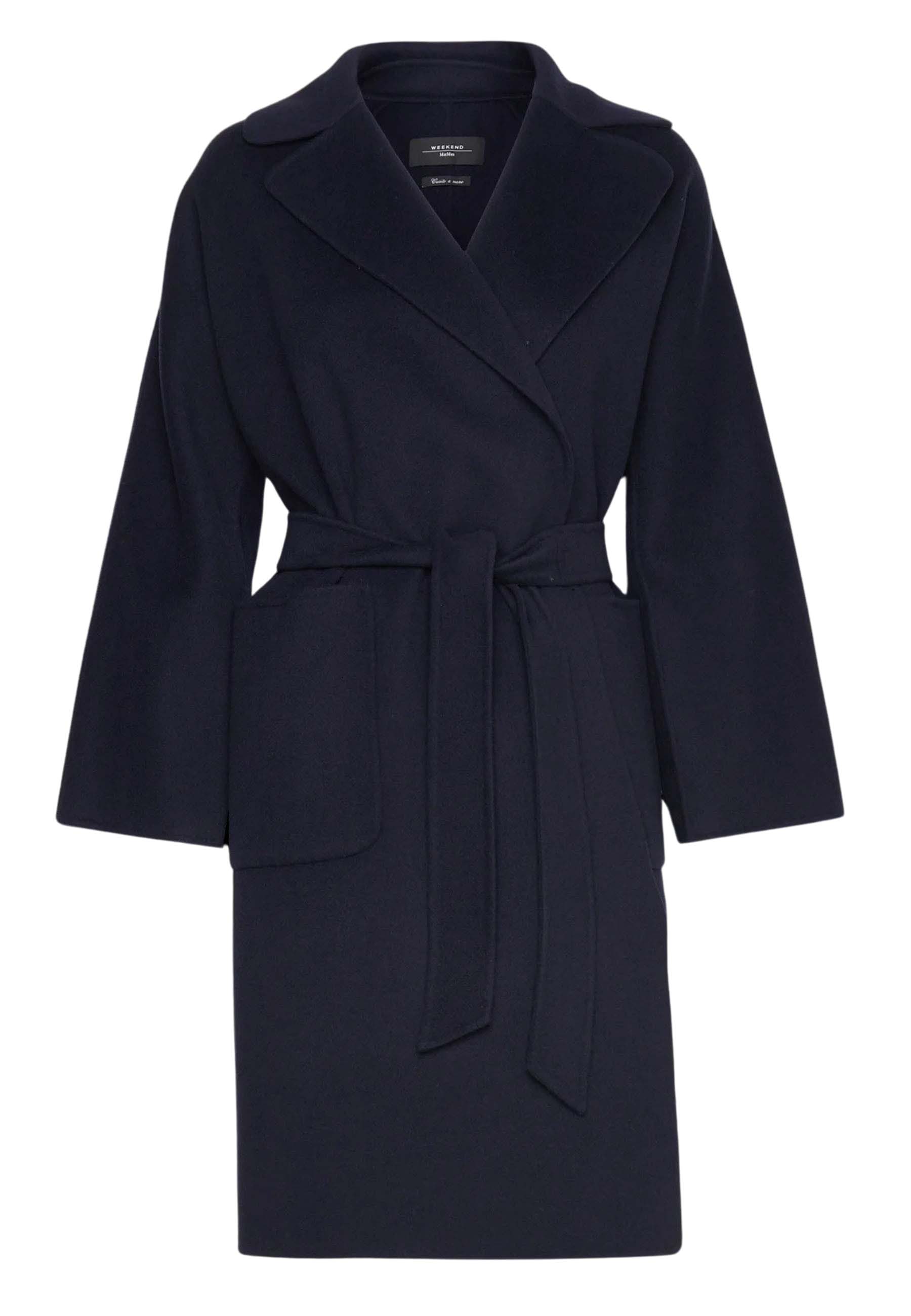 Max Mara Weekend mantels donkerblauw Dames maat 38