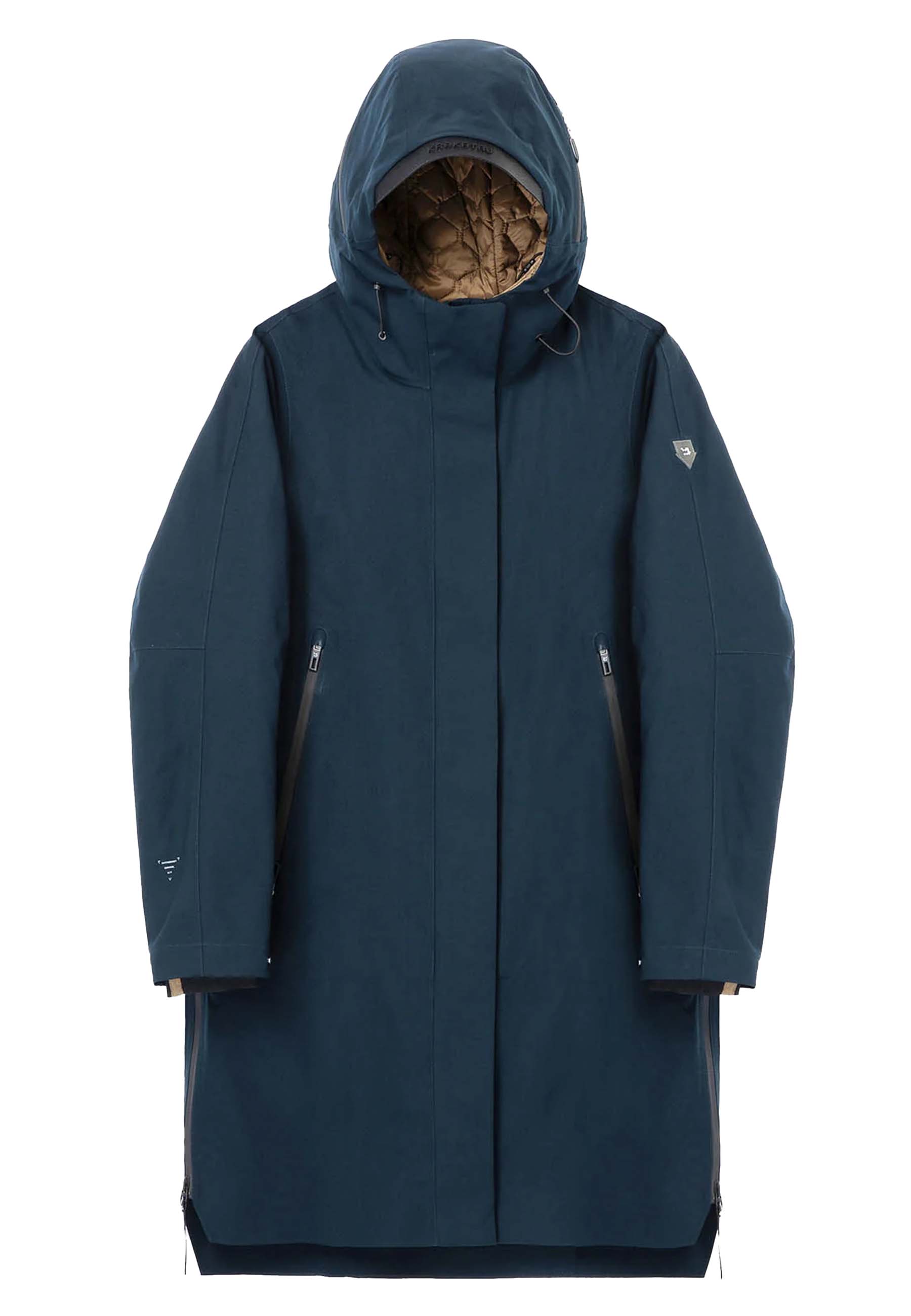 Krakatau parka&apos;s blauw Dames maat M