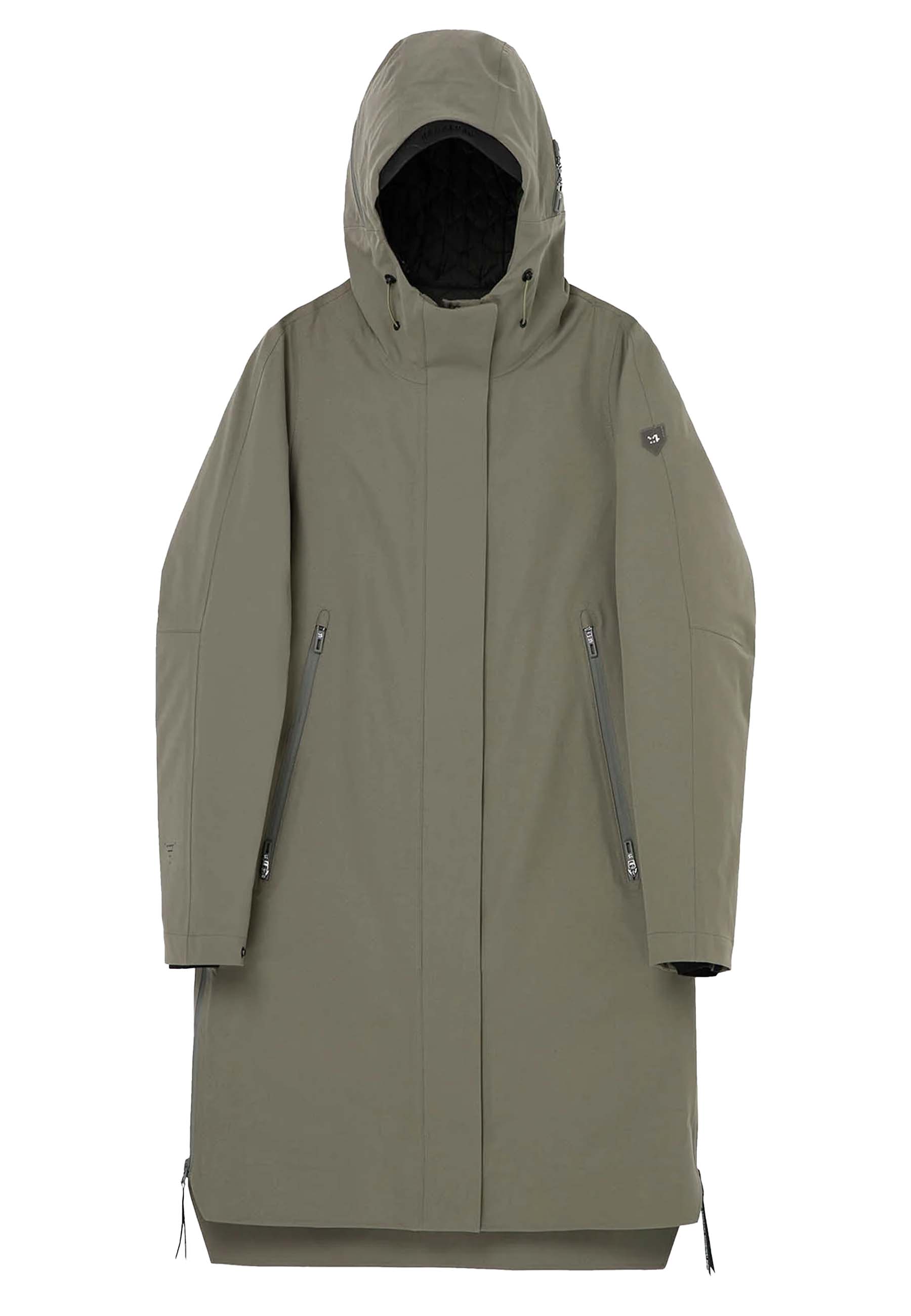 Krakatau parka&apos;s lichtgroen Dames maat XL