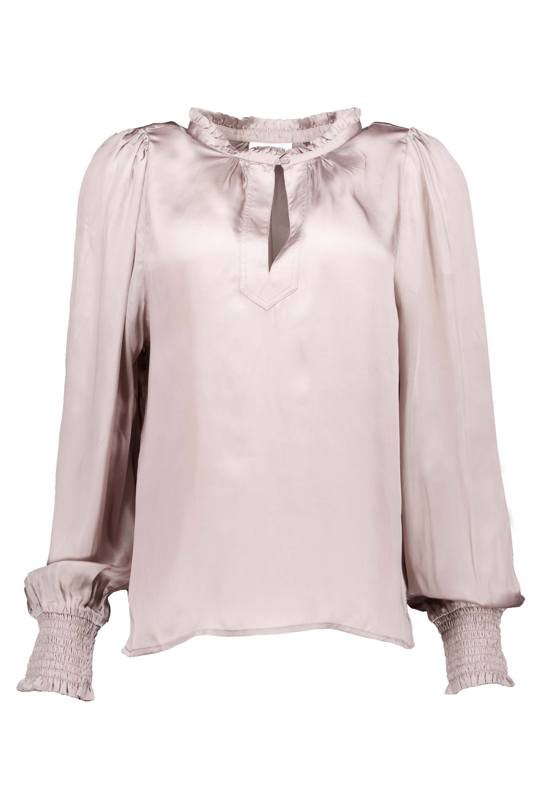 Est&apos;Seven Elisse blouses taupe Dames maat S