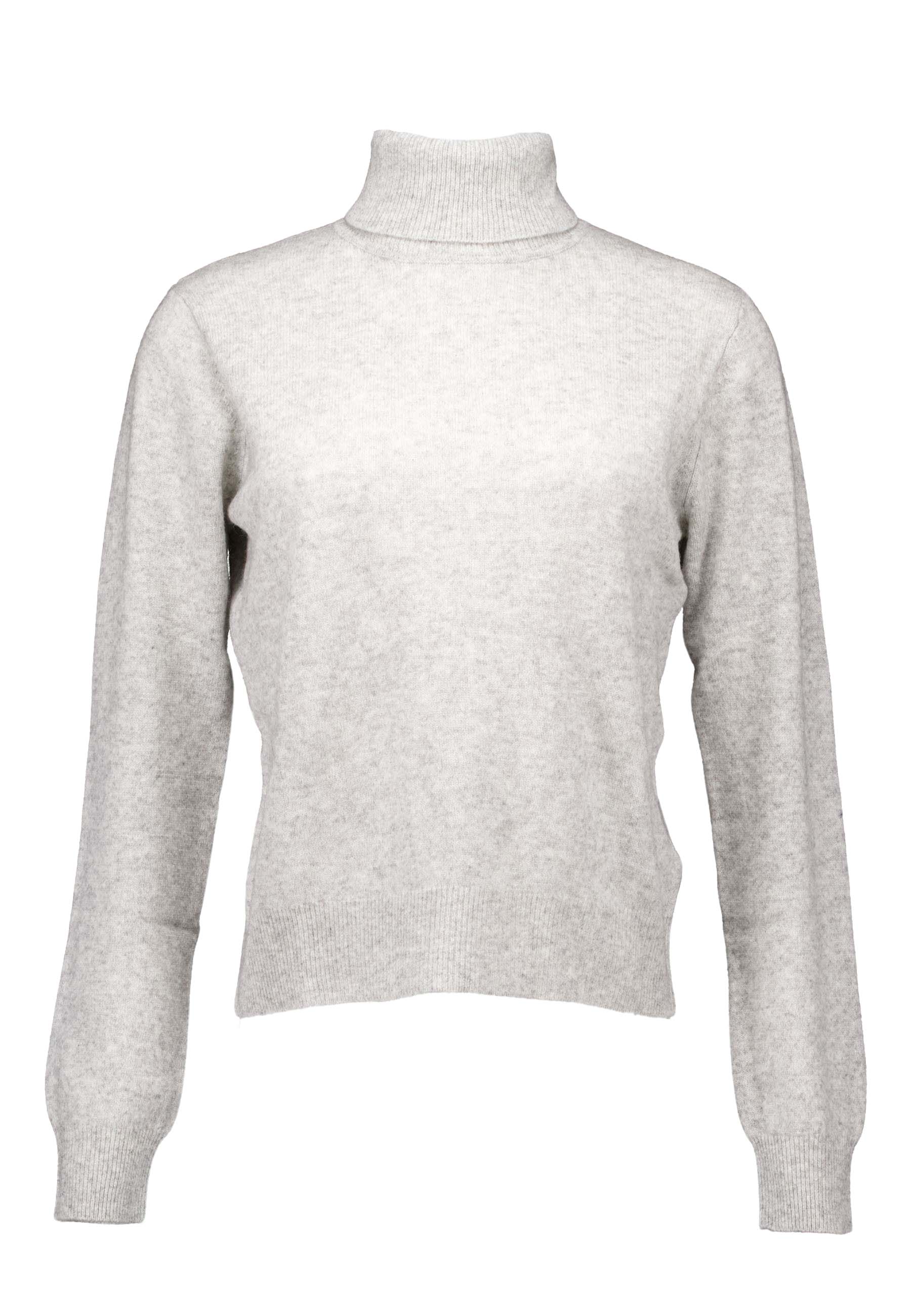 Absolut Cashmere coltruien lichtgrijs Dames maat L