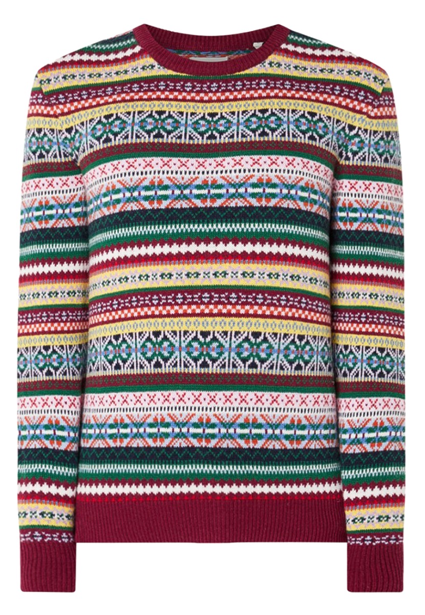 Gant Trui Bordeaux Wol maat M truien bordeaux