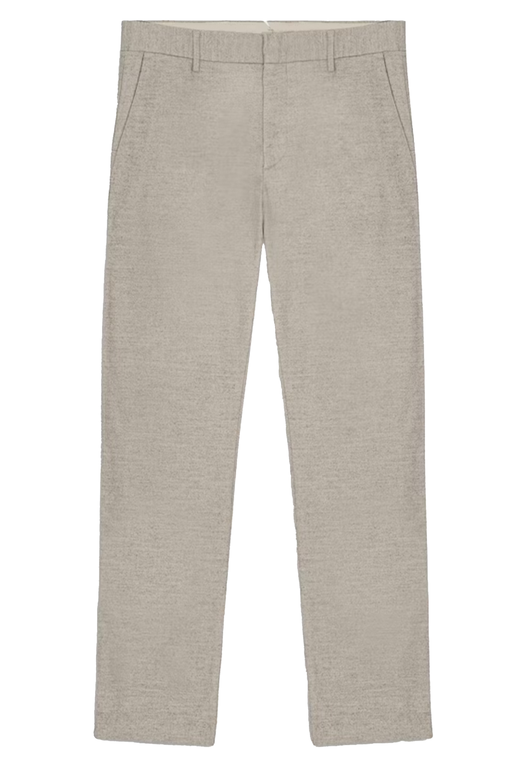 No Nationality Broek Beige Polyester maat 36/32 Theo pantalons beige
