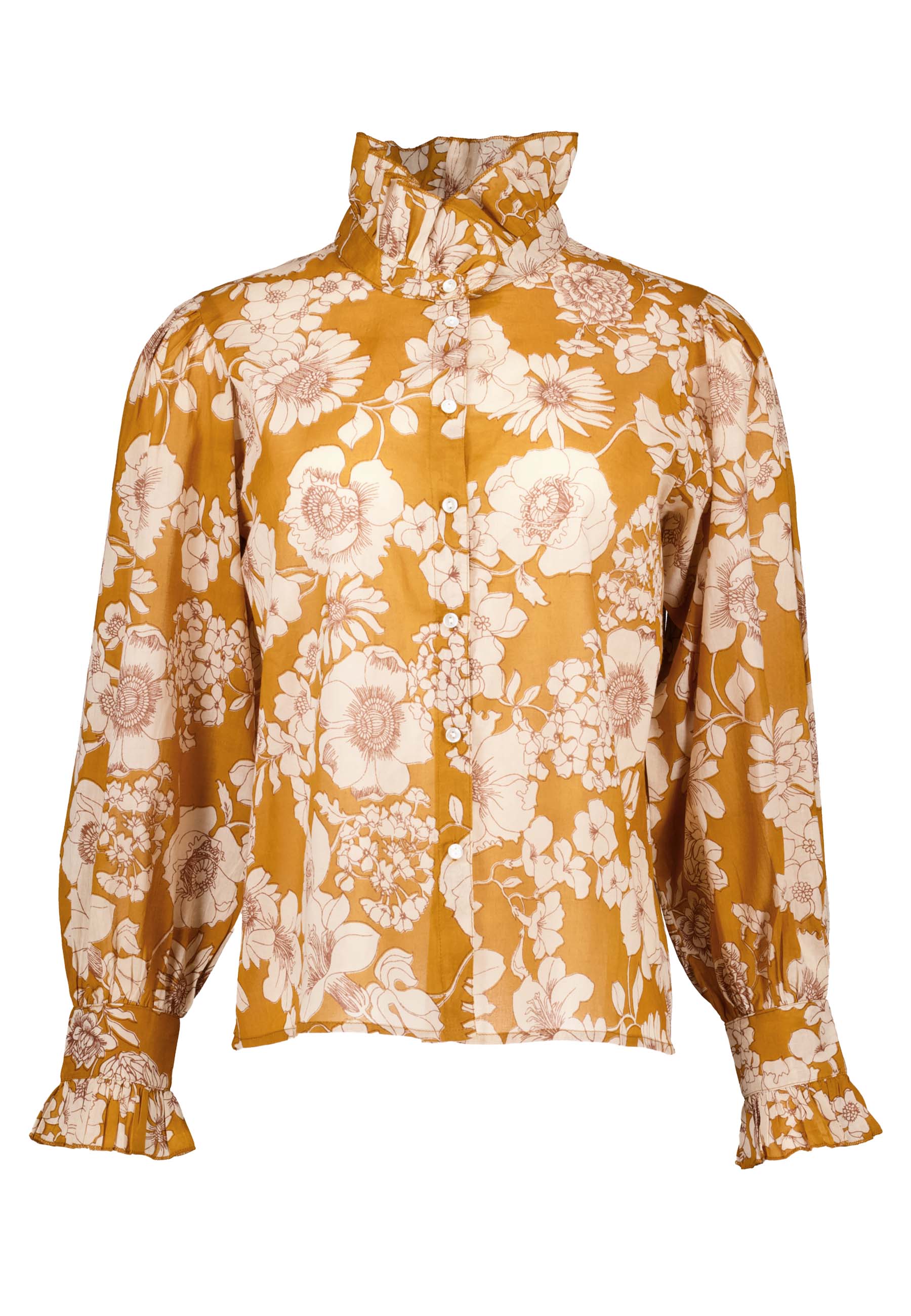 Antik Batik blouses camel Dames maat L