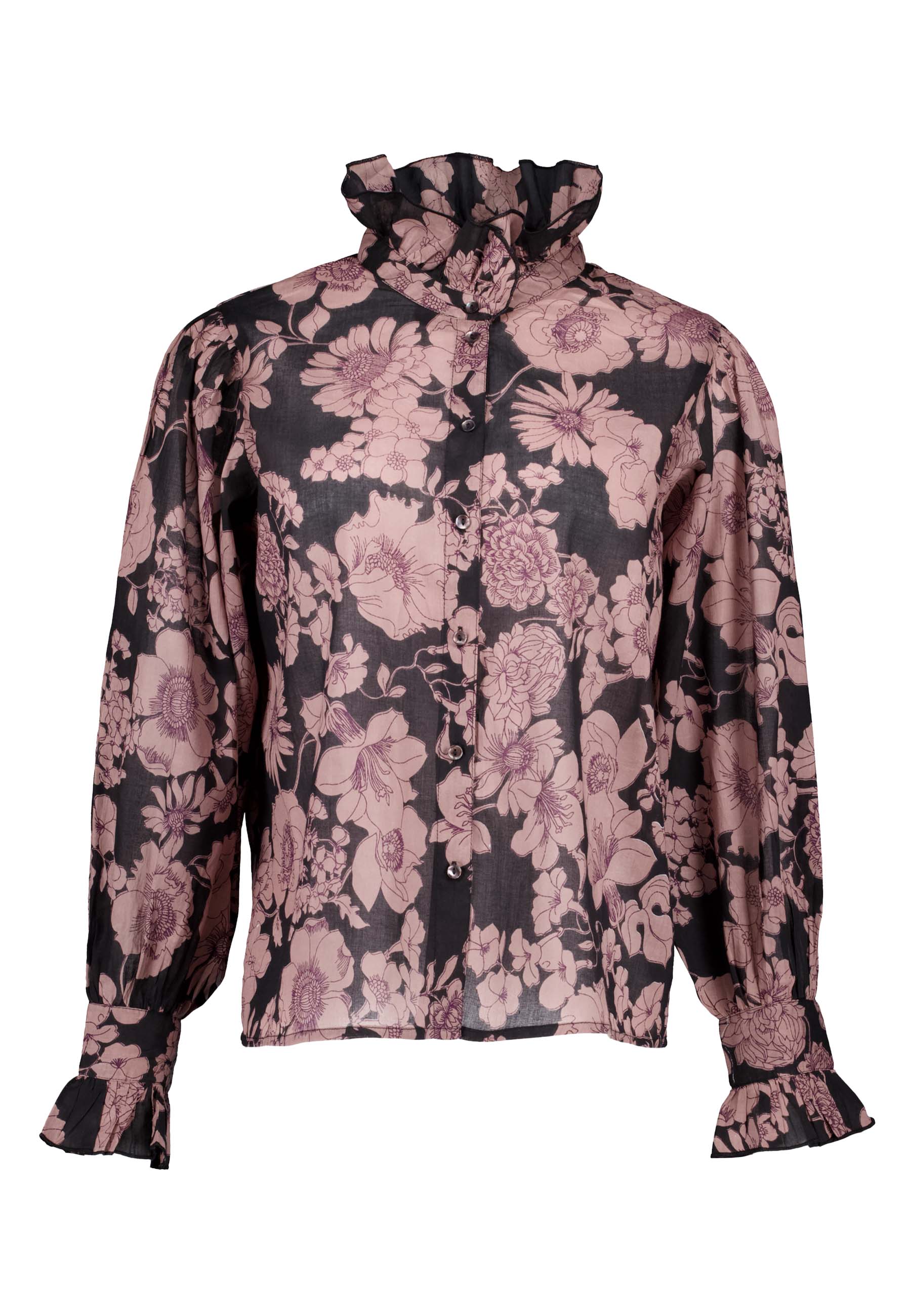 Antik Batik blouses zwart Dames maat M