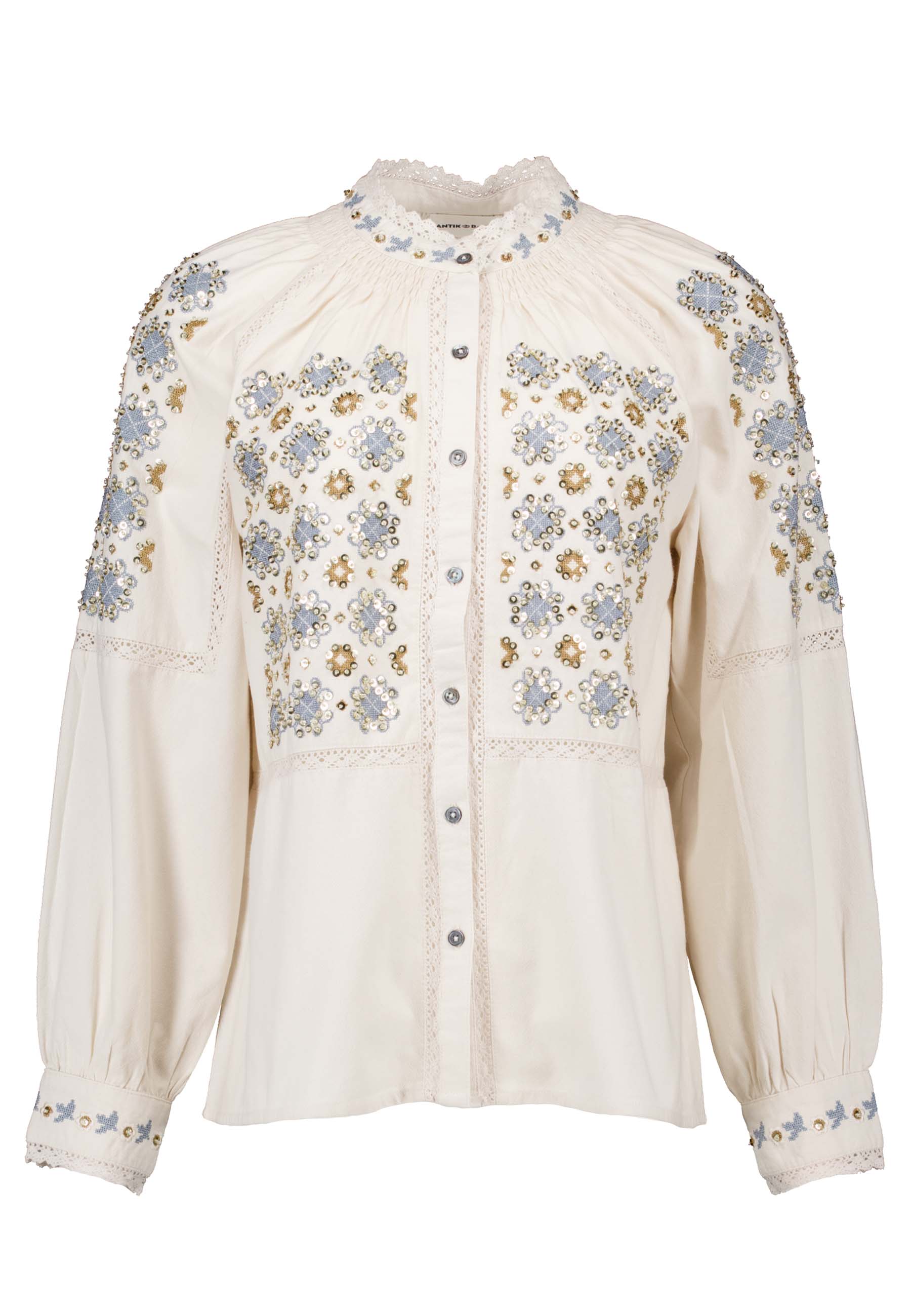 Antik Batik blouses creme Dames maat M