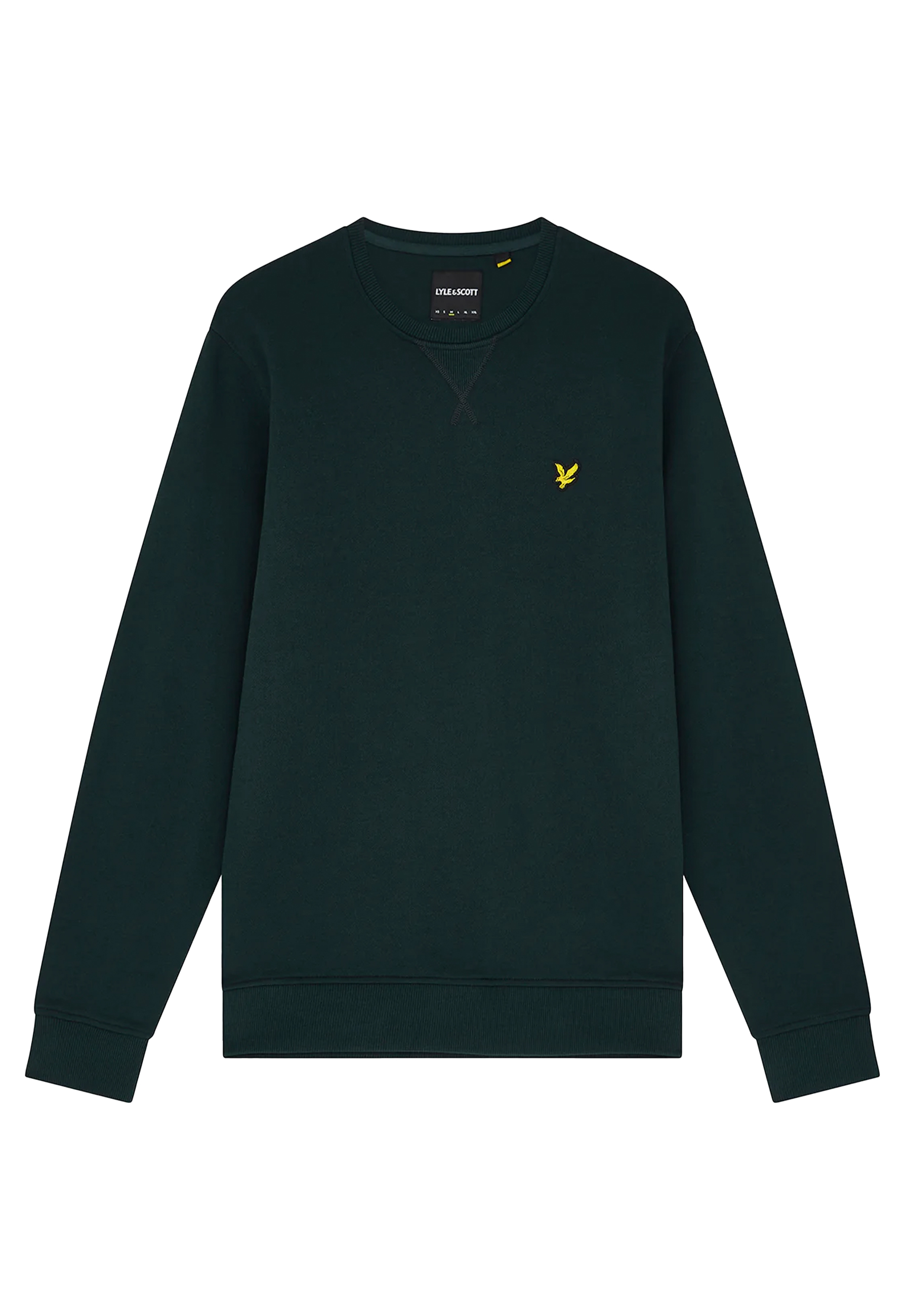 Lyle & Scott Trui Groen Katoen maat L sweaters groen