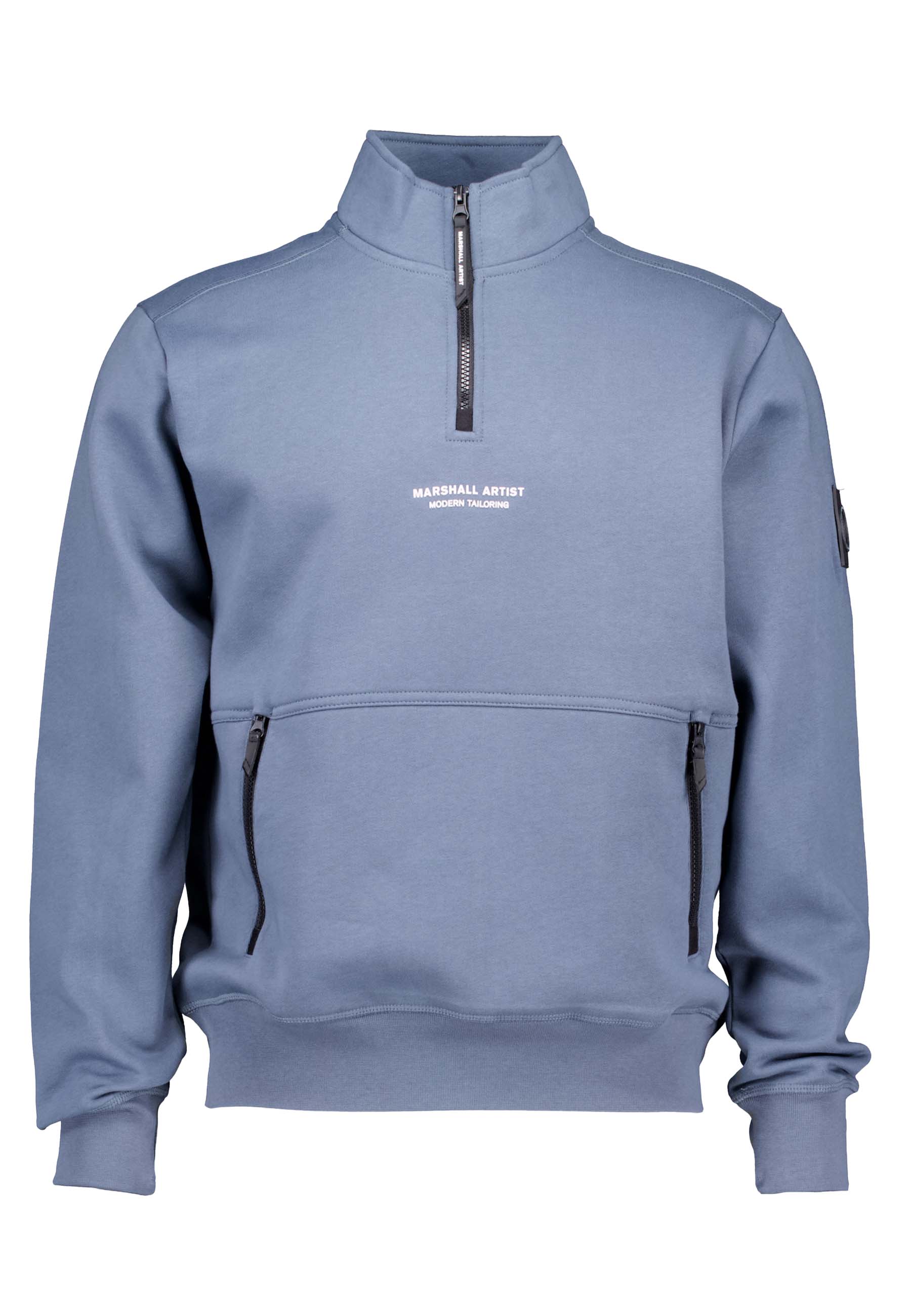 Marshall Artist Trui Blauw Katoen maat S Siren zip truien blauw