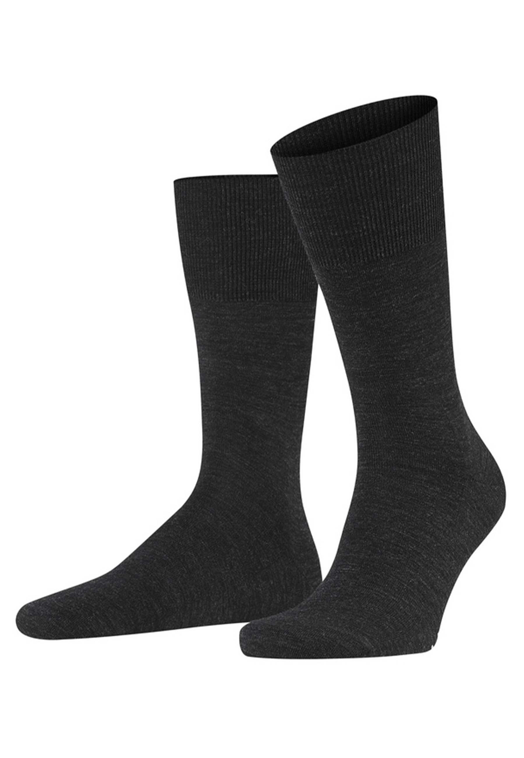 FALKE hoge sokken zwart Heren maat 41-42