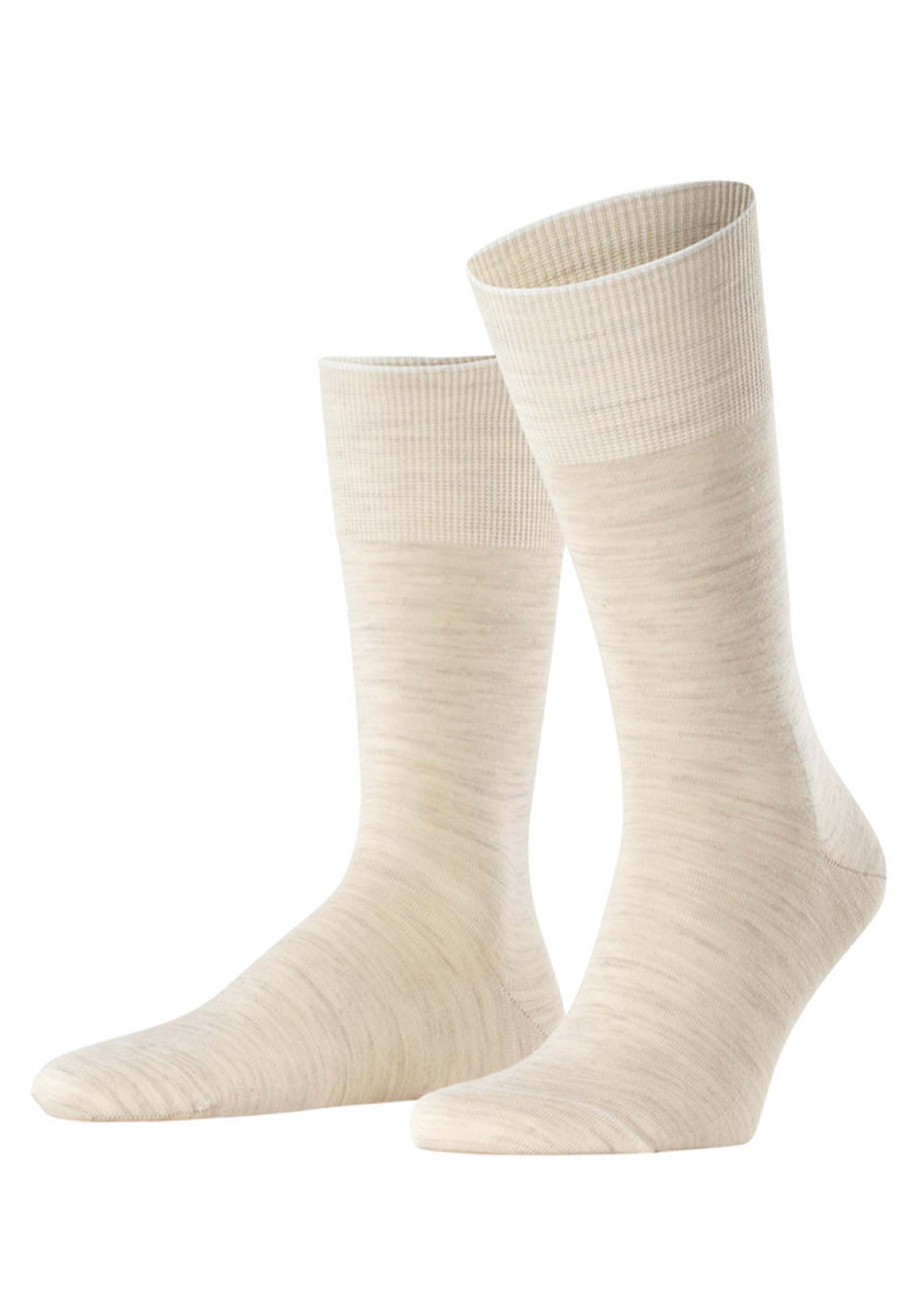 FALKE Sokken Beige Wol maat 39-40 hoge sokken beige