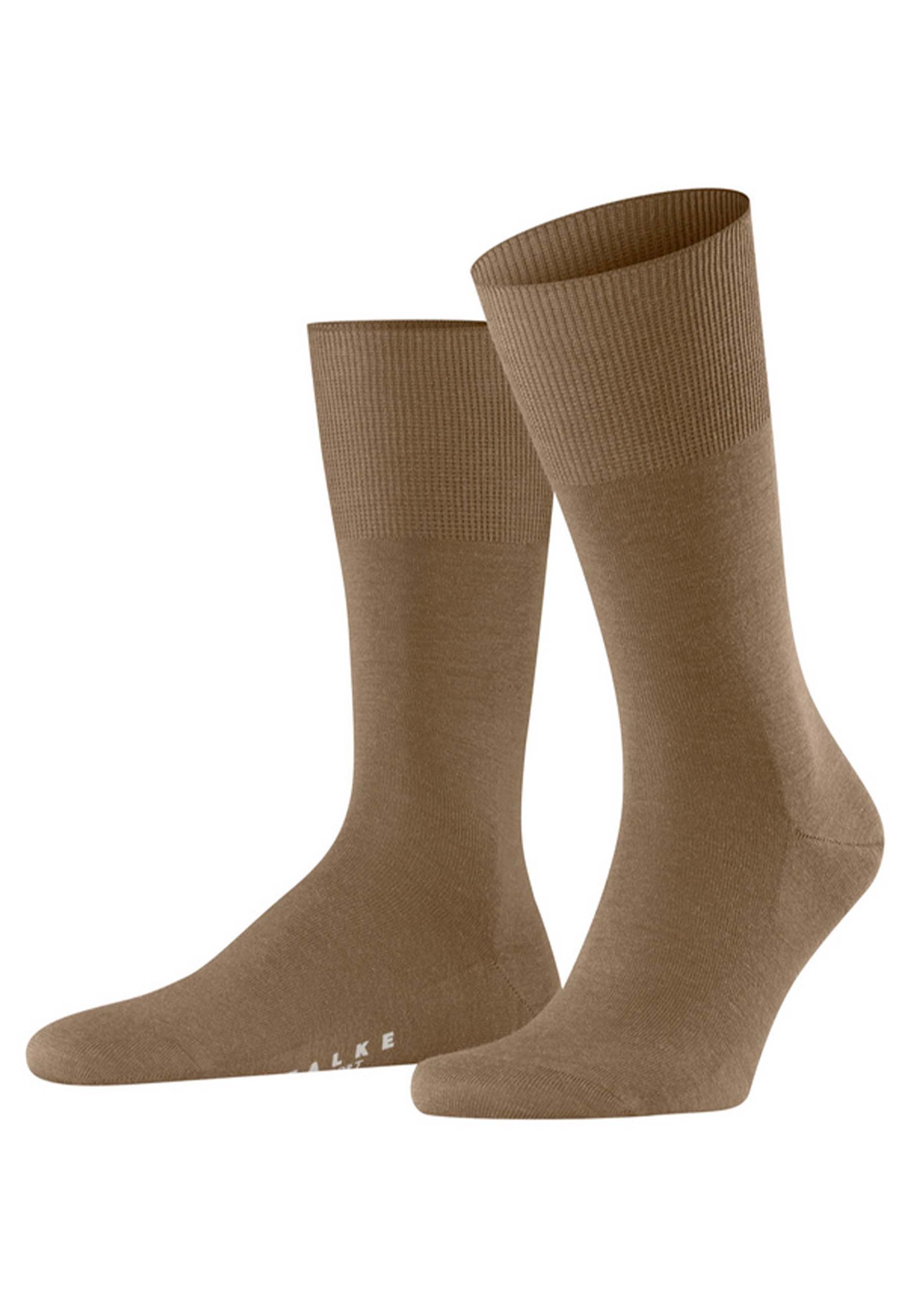 FALKE Sokken Camel Wol maat 43-44 hoge sokken camel