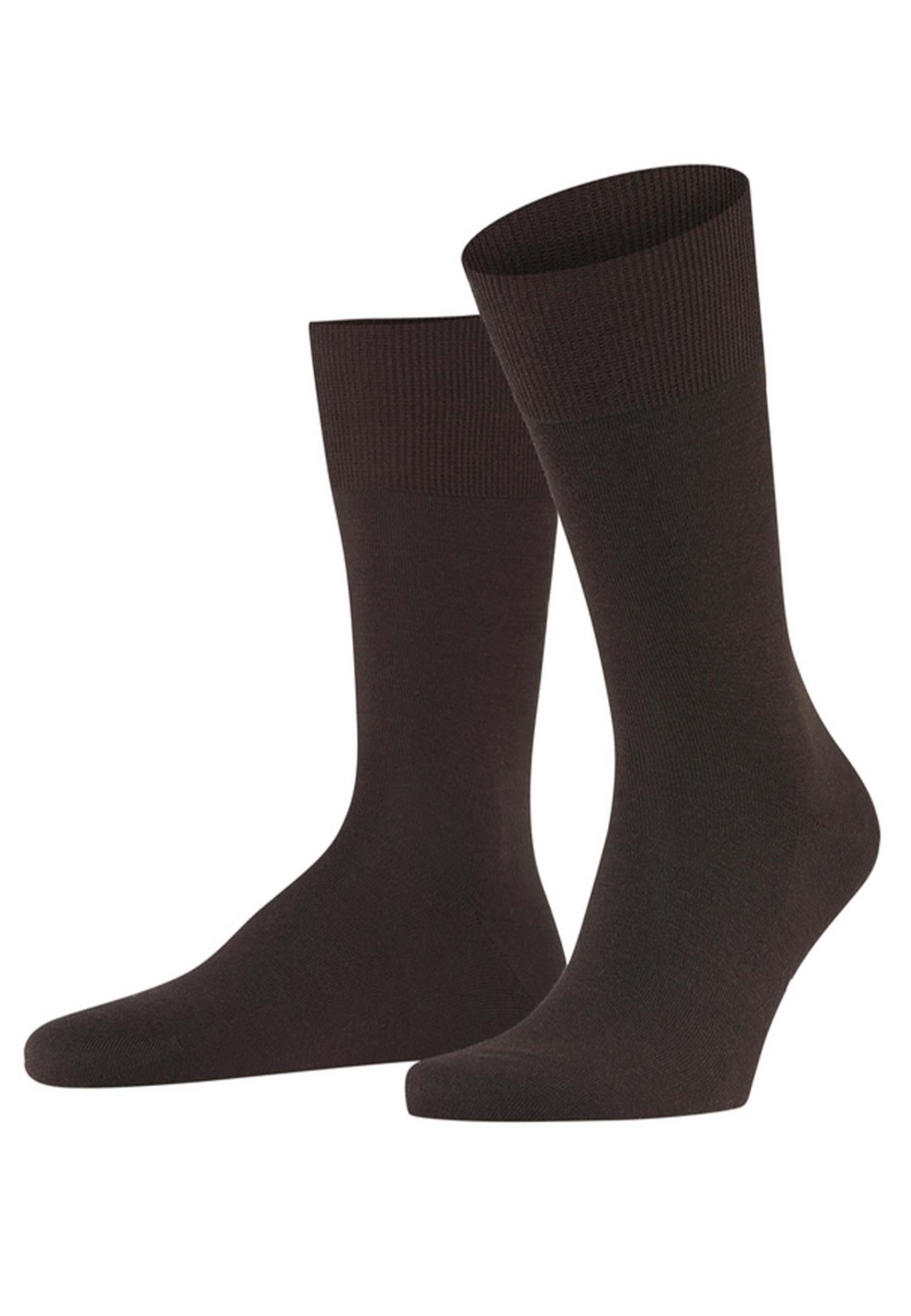 FALKE Sokken Donkerbruin maat 41-42 hoge sokken donkerbruin