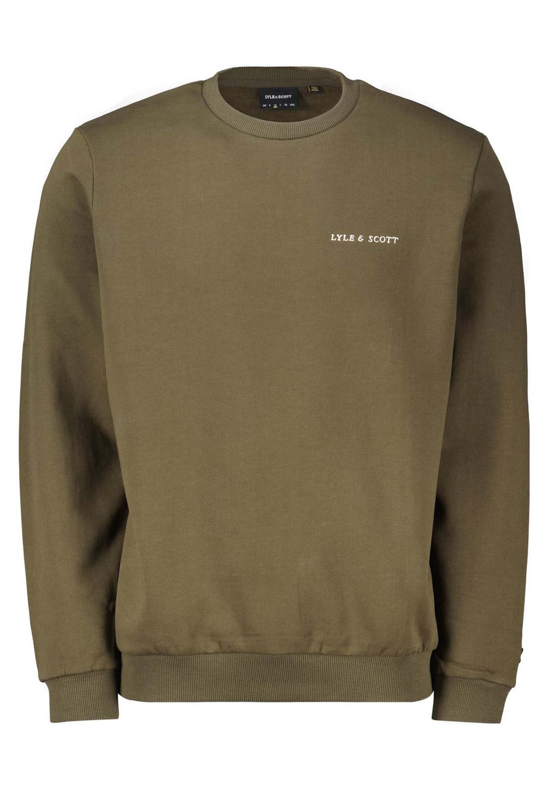 Lyle & Scott t-shirts olijf Heren maat L