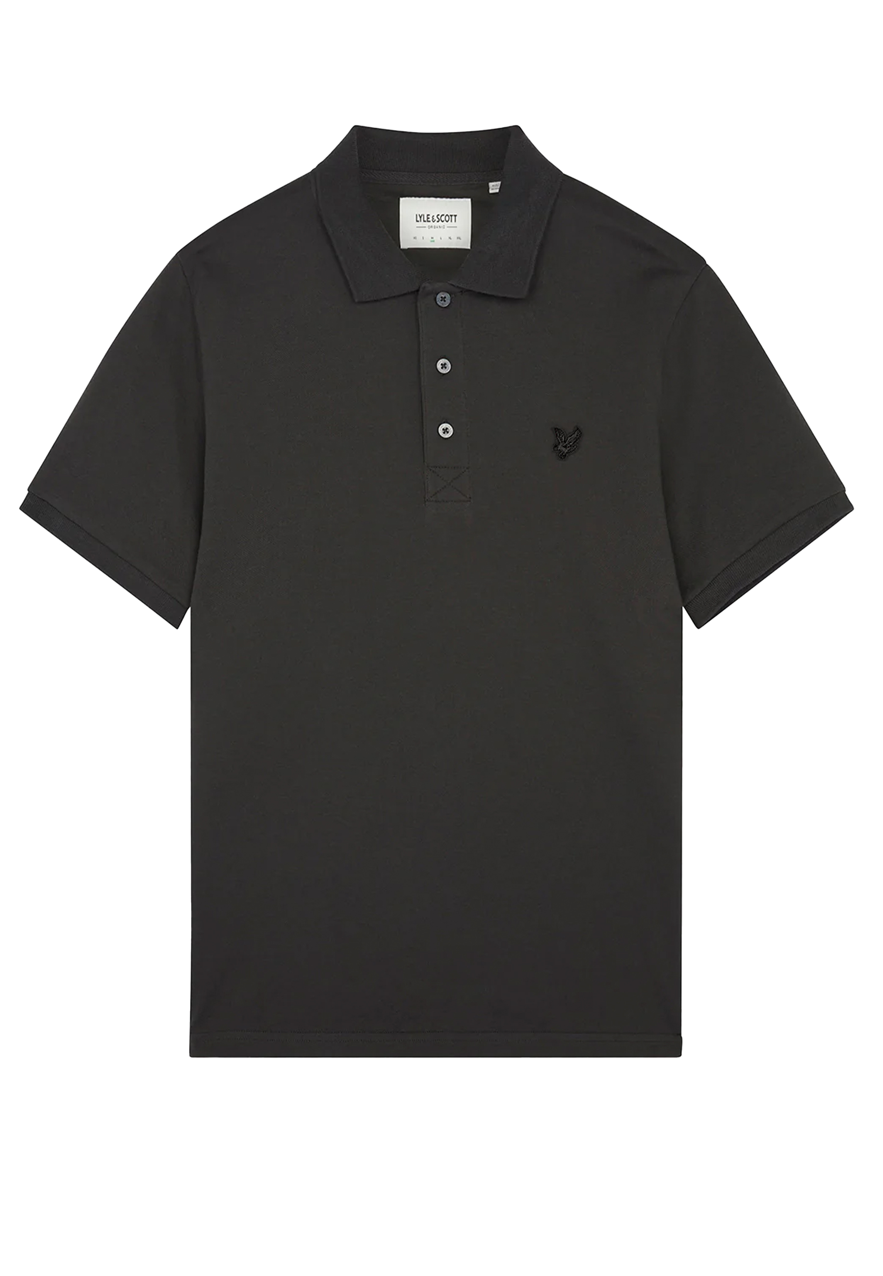 Lyle & Scott Tonal polos grijs Heren maat L