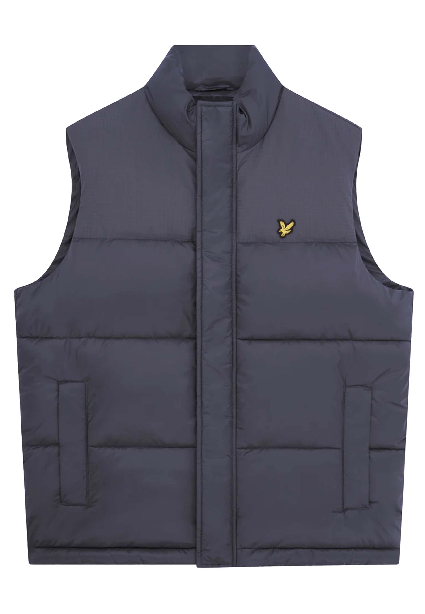 Lyle & Scott Wadded bodywarmers grijs Heren maat M