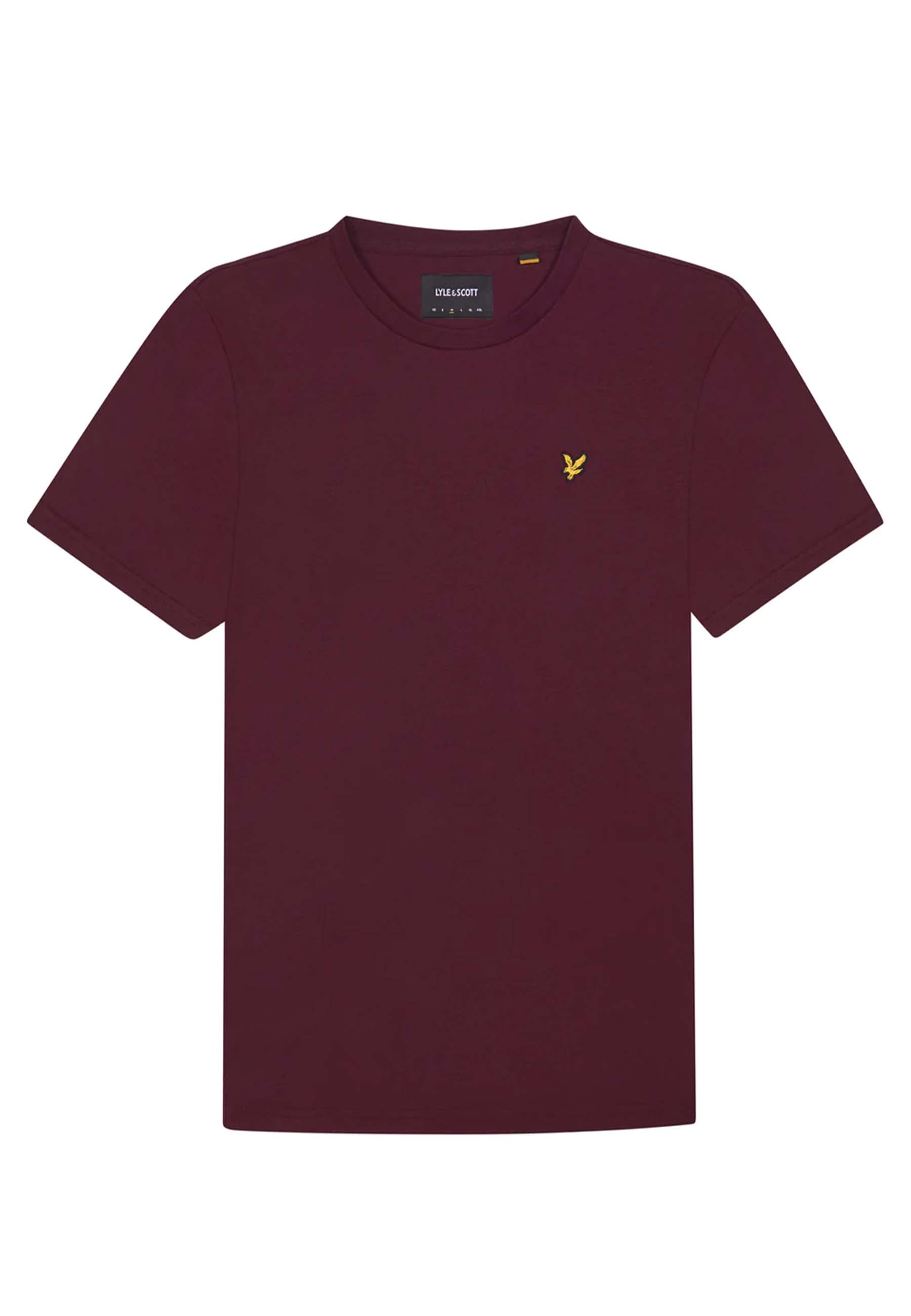 Lyle & Scott t-shirts bordeaux Heren maat M